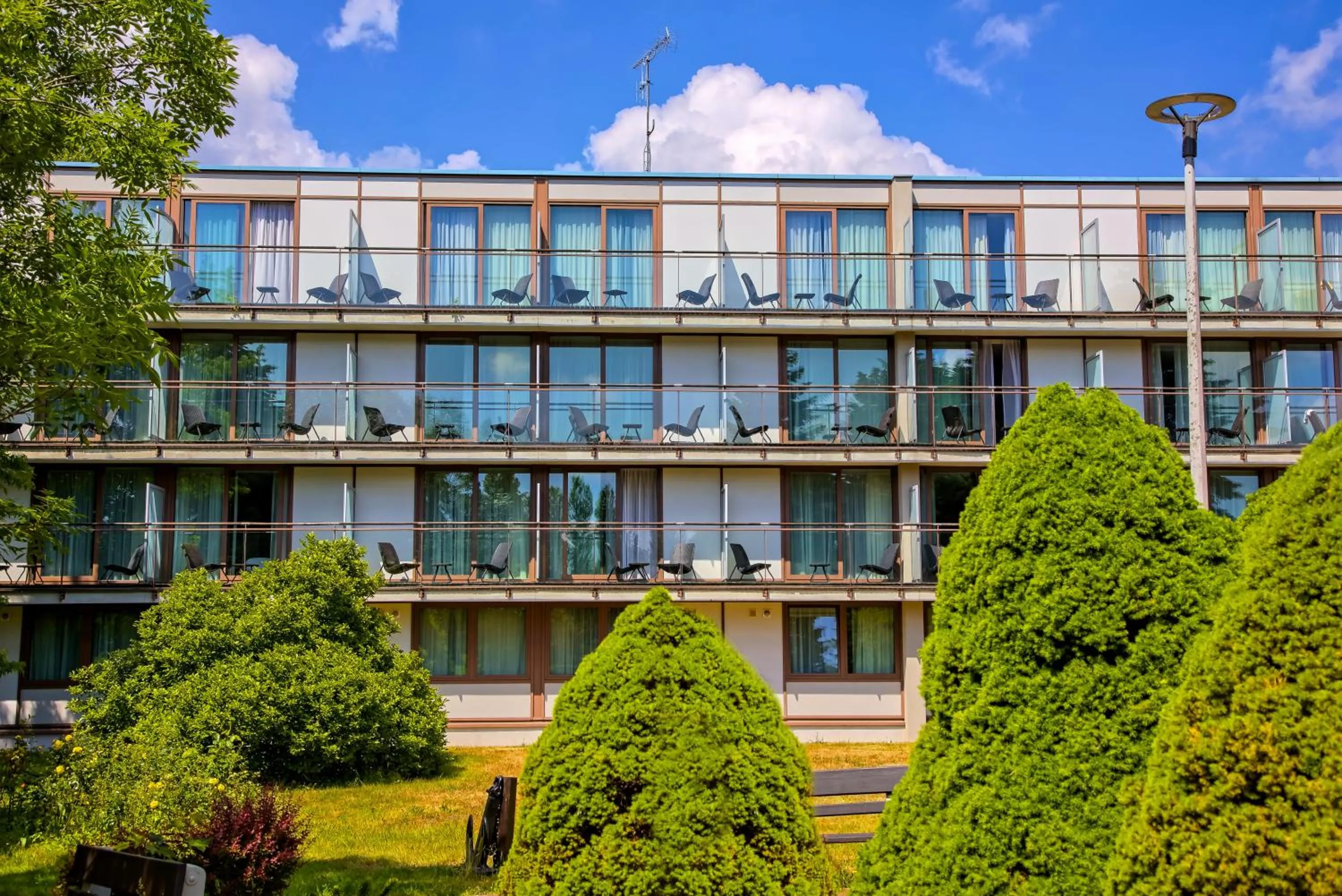 Garden in Mercure Gdańsk Posejdon