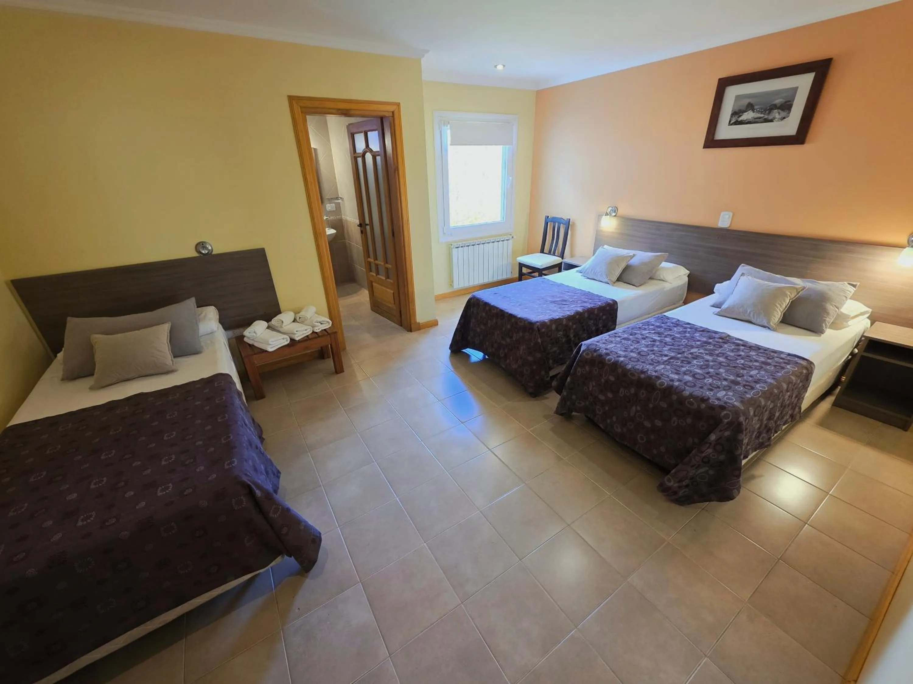 Bed in Hostería Vertical Lodge