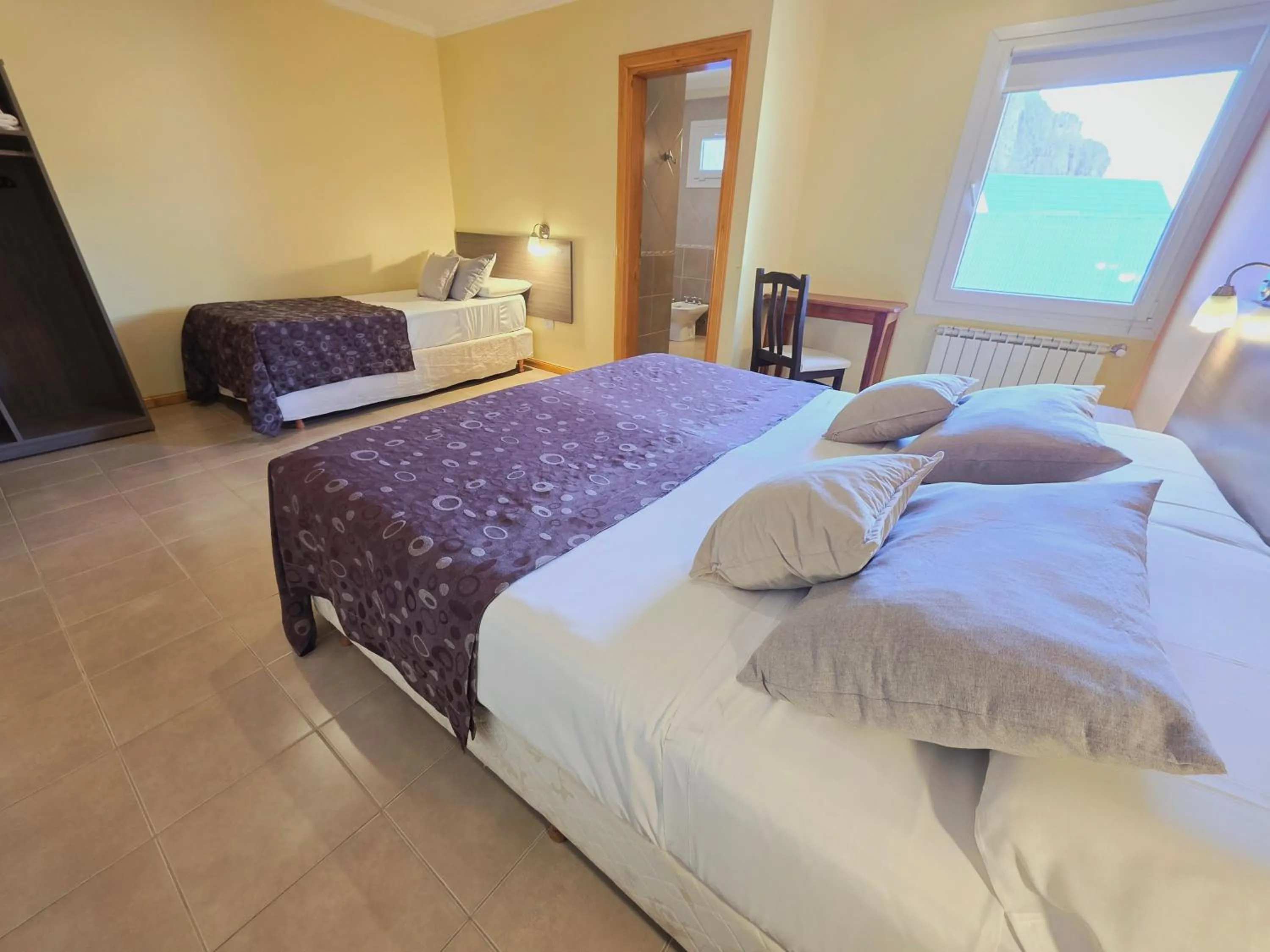 Bed in Hostería Vertical Lodge