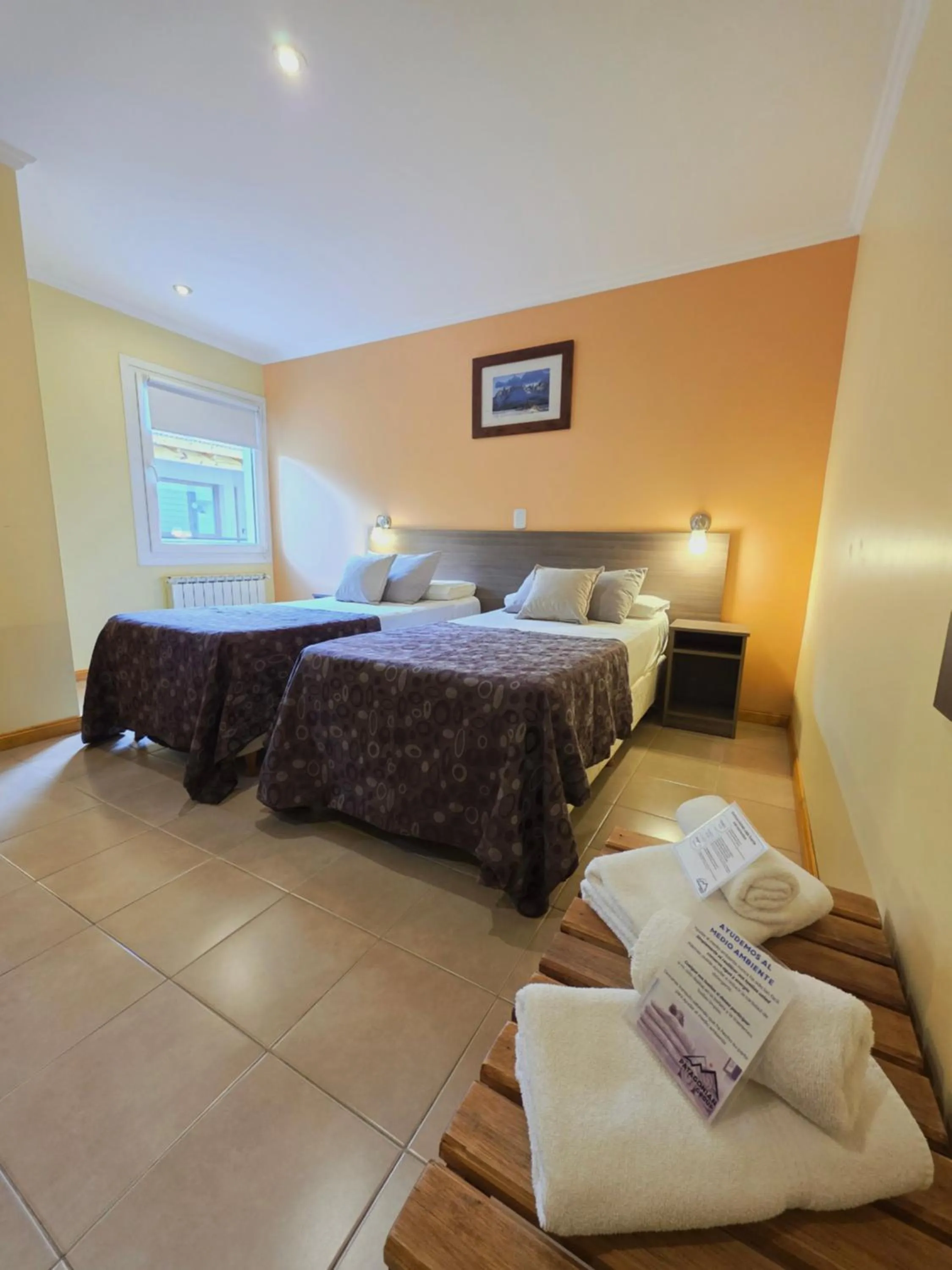 Bed in Hostería Vertical Lodge