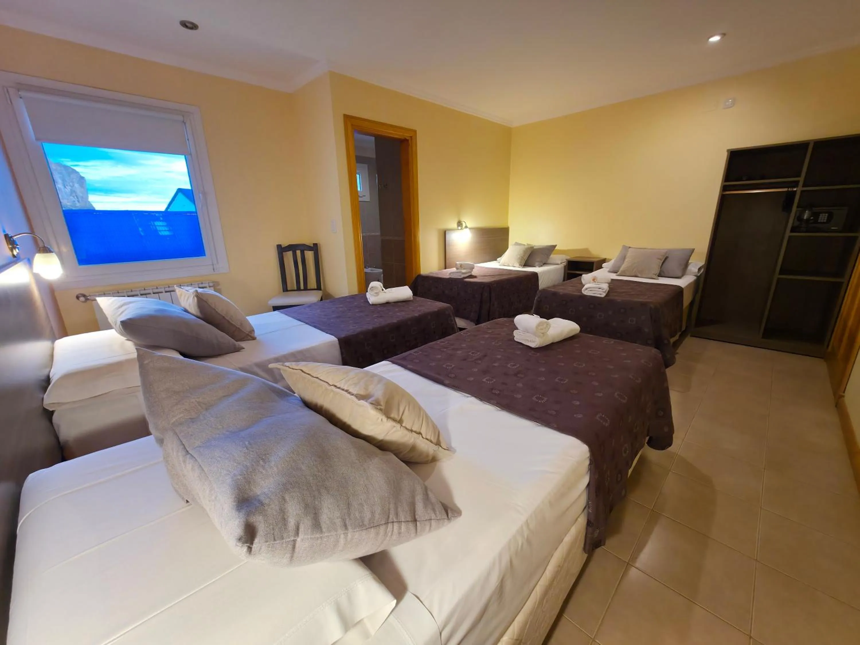 Bed in Hostería Vertical Lodge