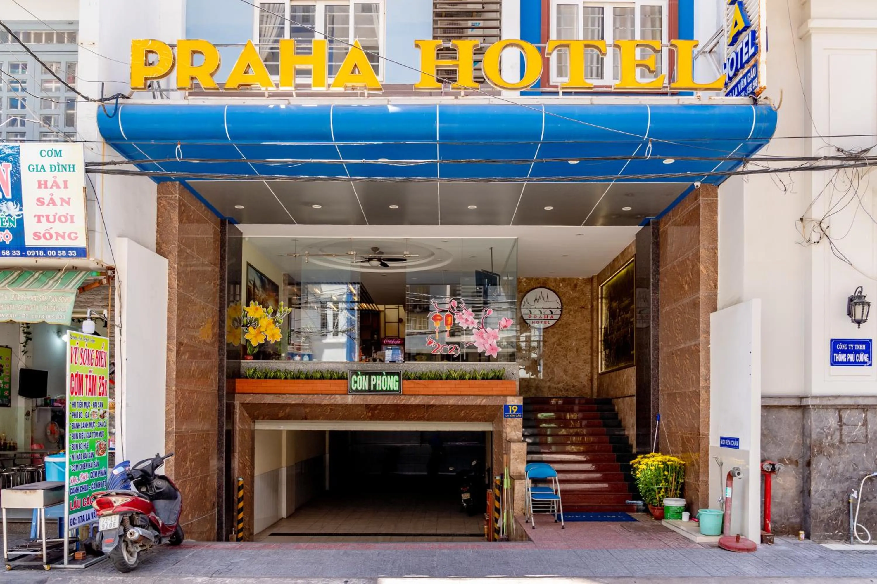 Facade/entrance in Praha Hotel