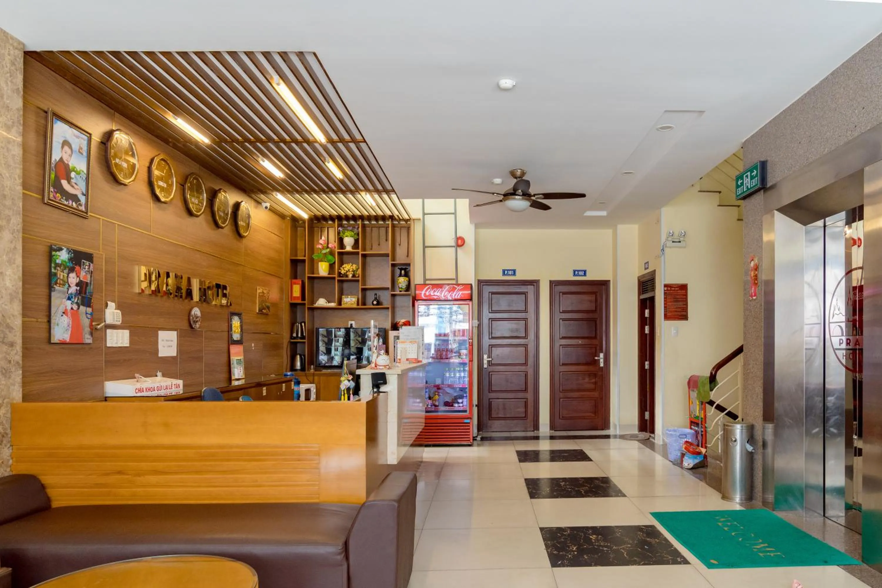 Lobby or reception in Praha Hotel