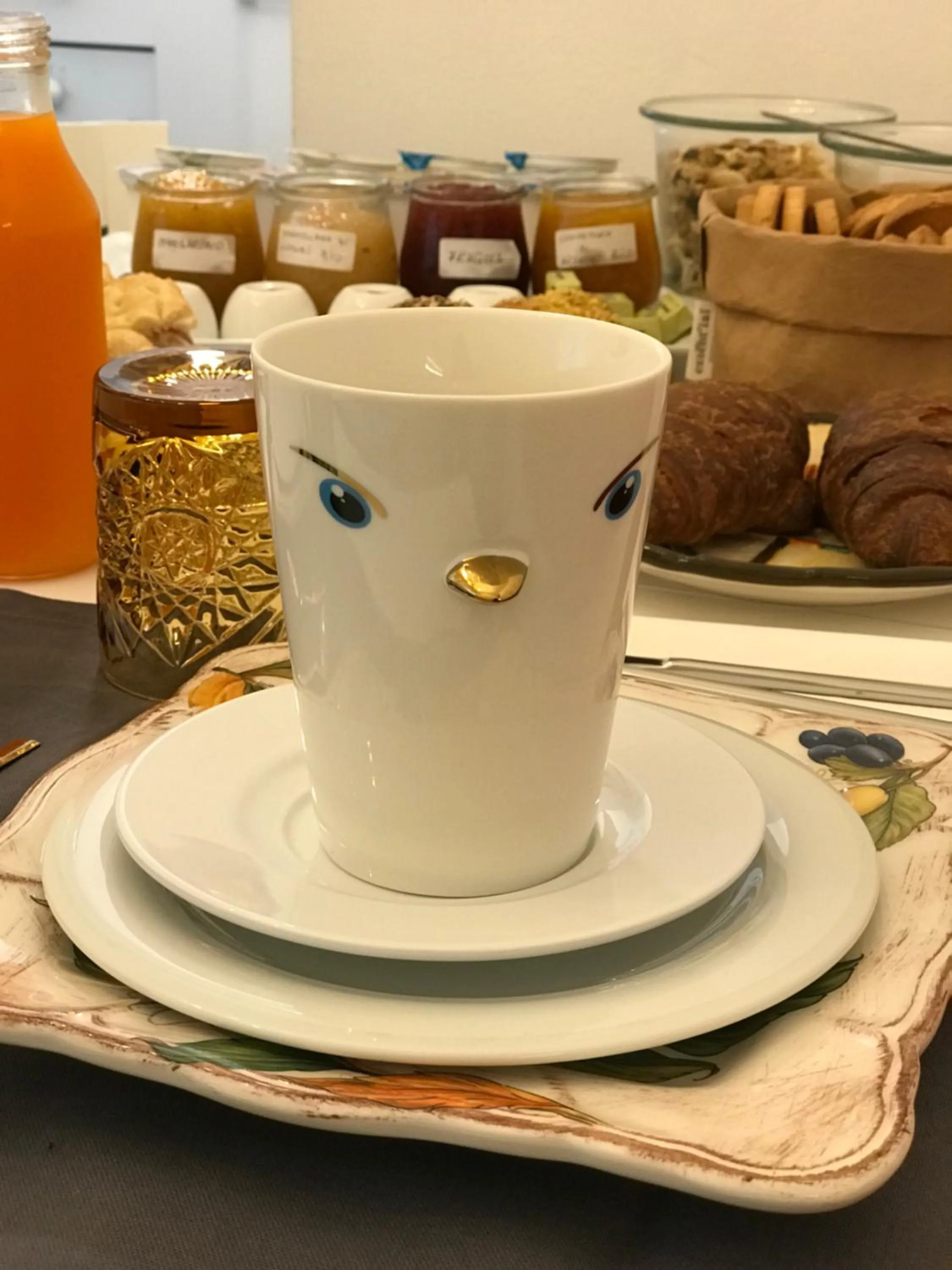 Decorative detail in B&B VIA ROMA 25