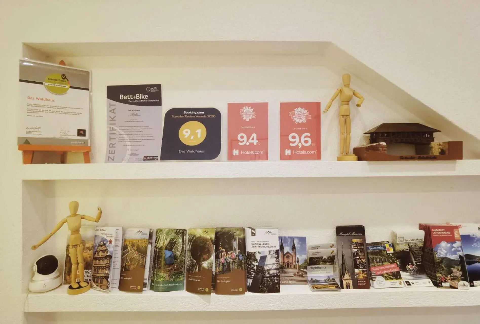 Certificate/Award in Das Waldhaus