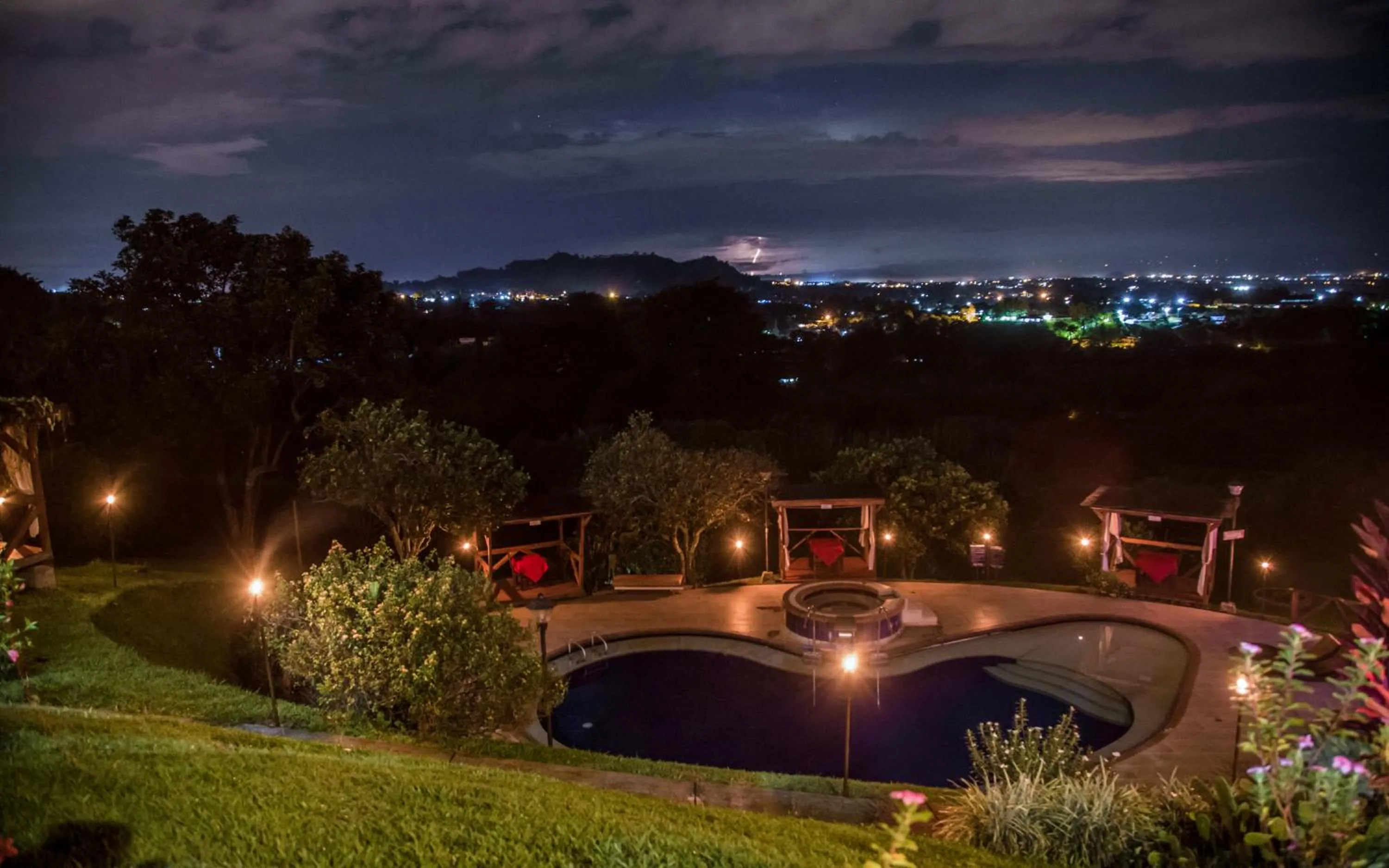 Garden in Hotel Spa La Colina