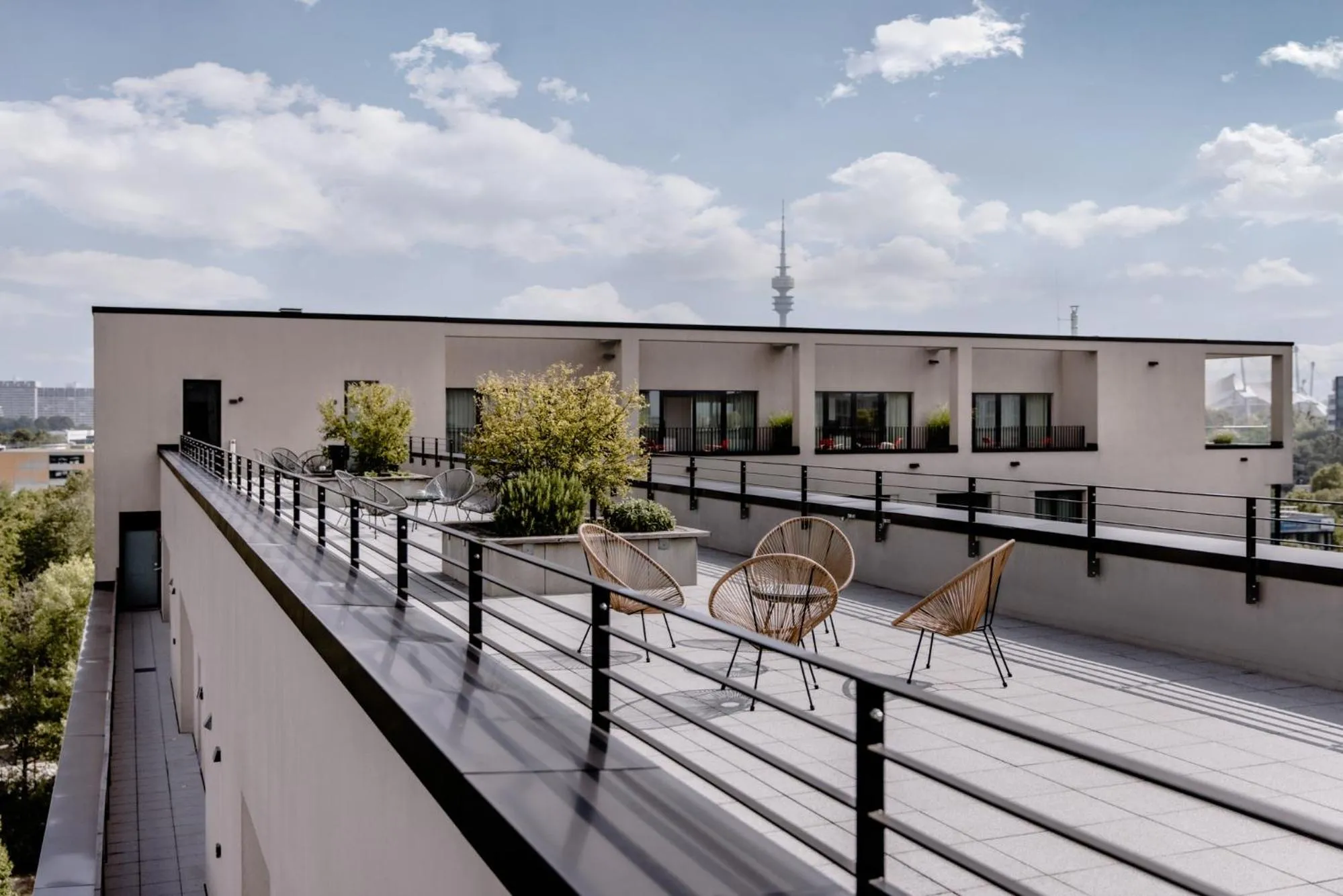Balcony/Terrace in THE FLAG München M.