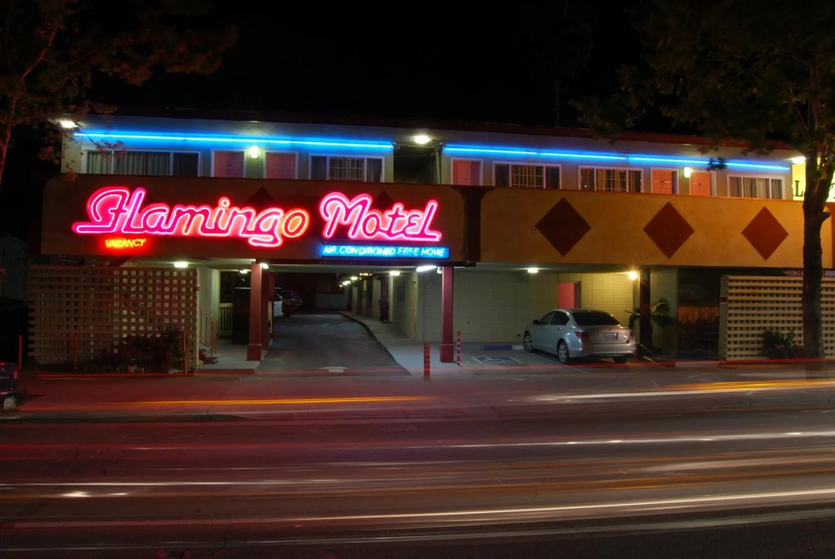 Property building in The Flamingo Motel San Jose