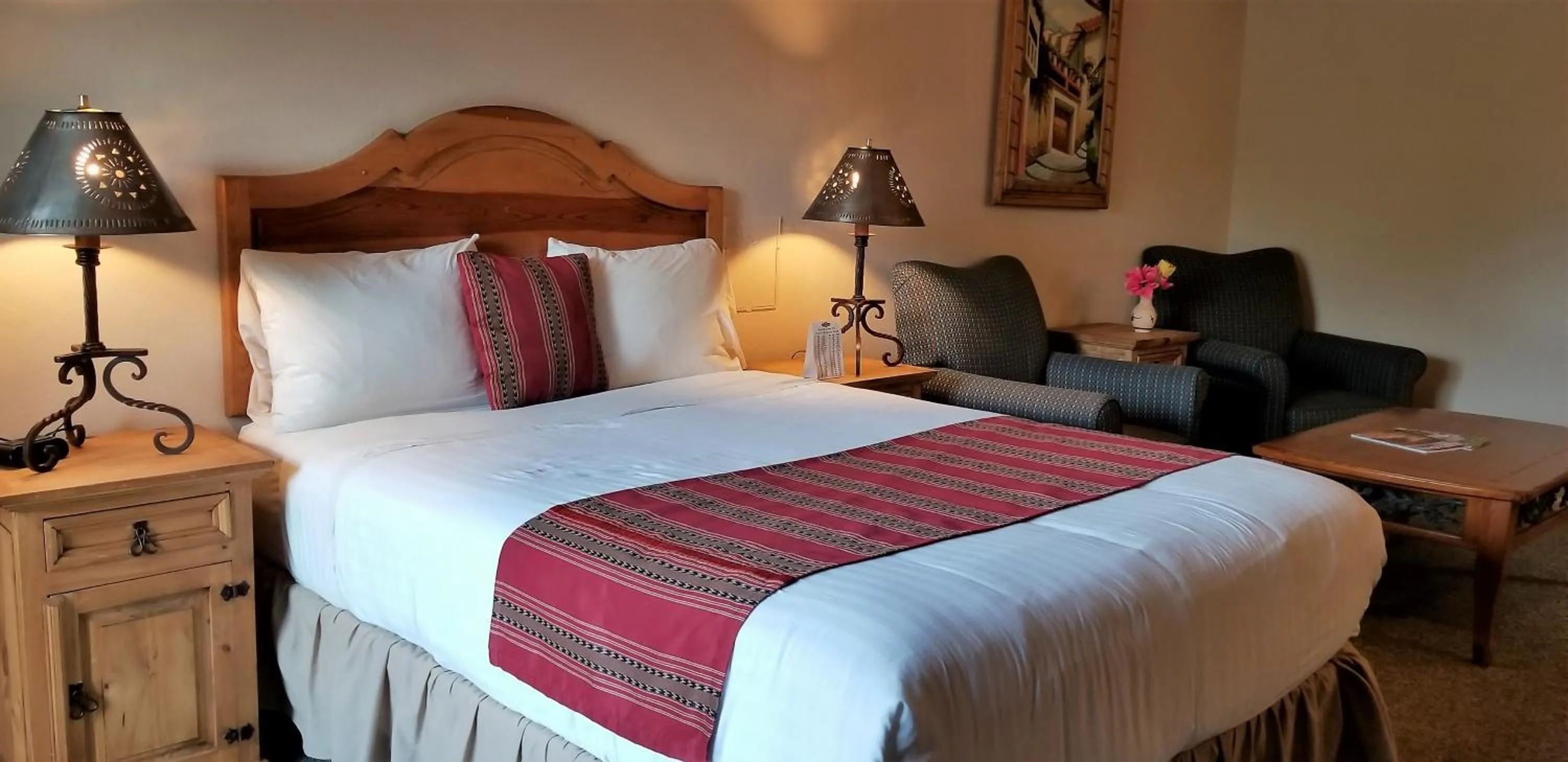 Bed in Beaver Creek Inn