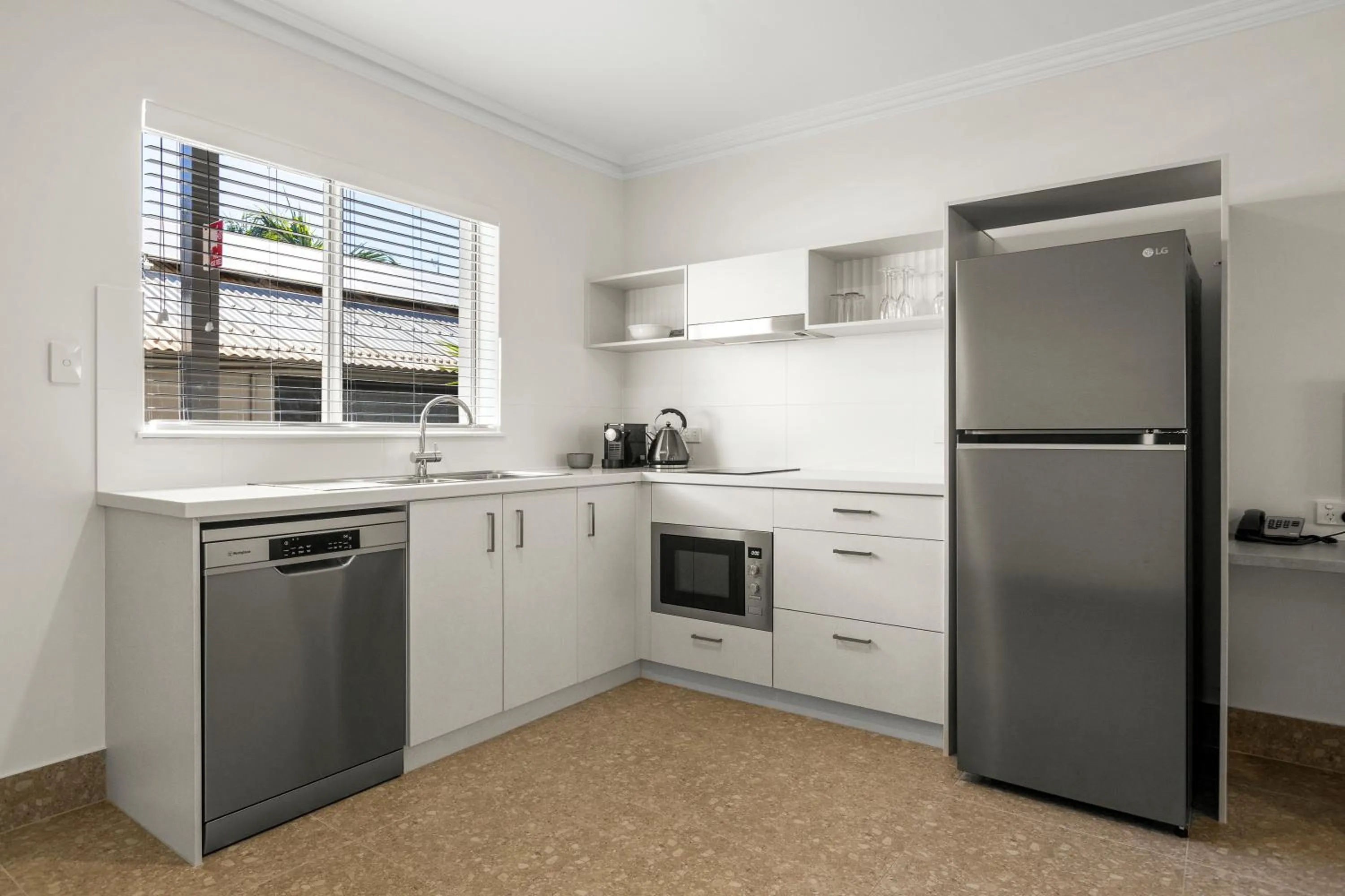 kitchen in Moonlight Bay Suites