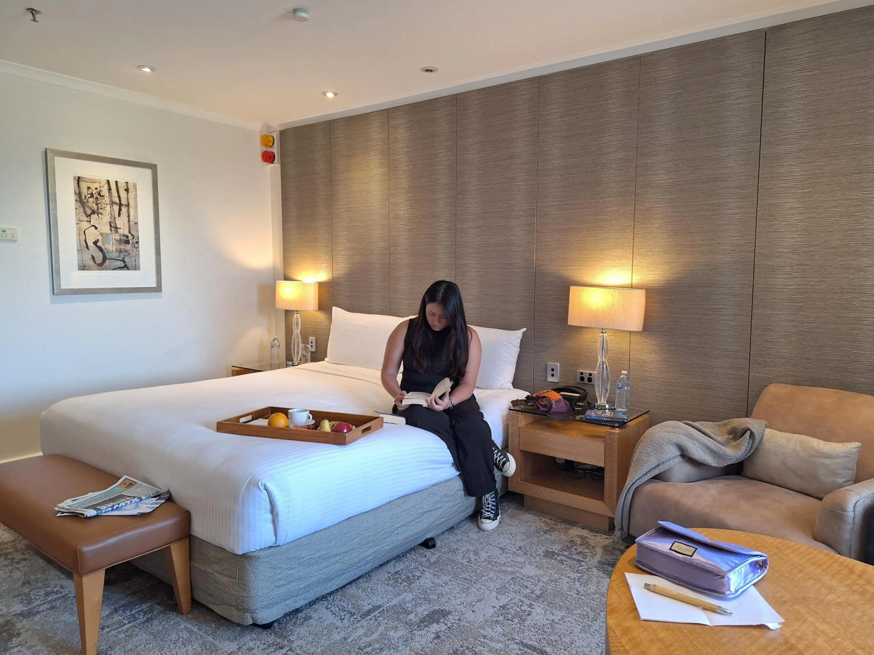 People, Bed in Residence on Langley Park