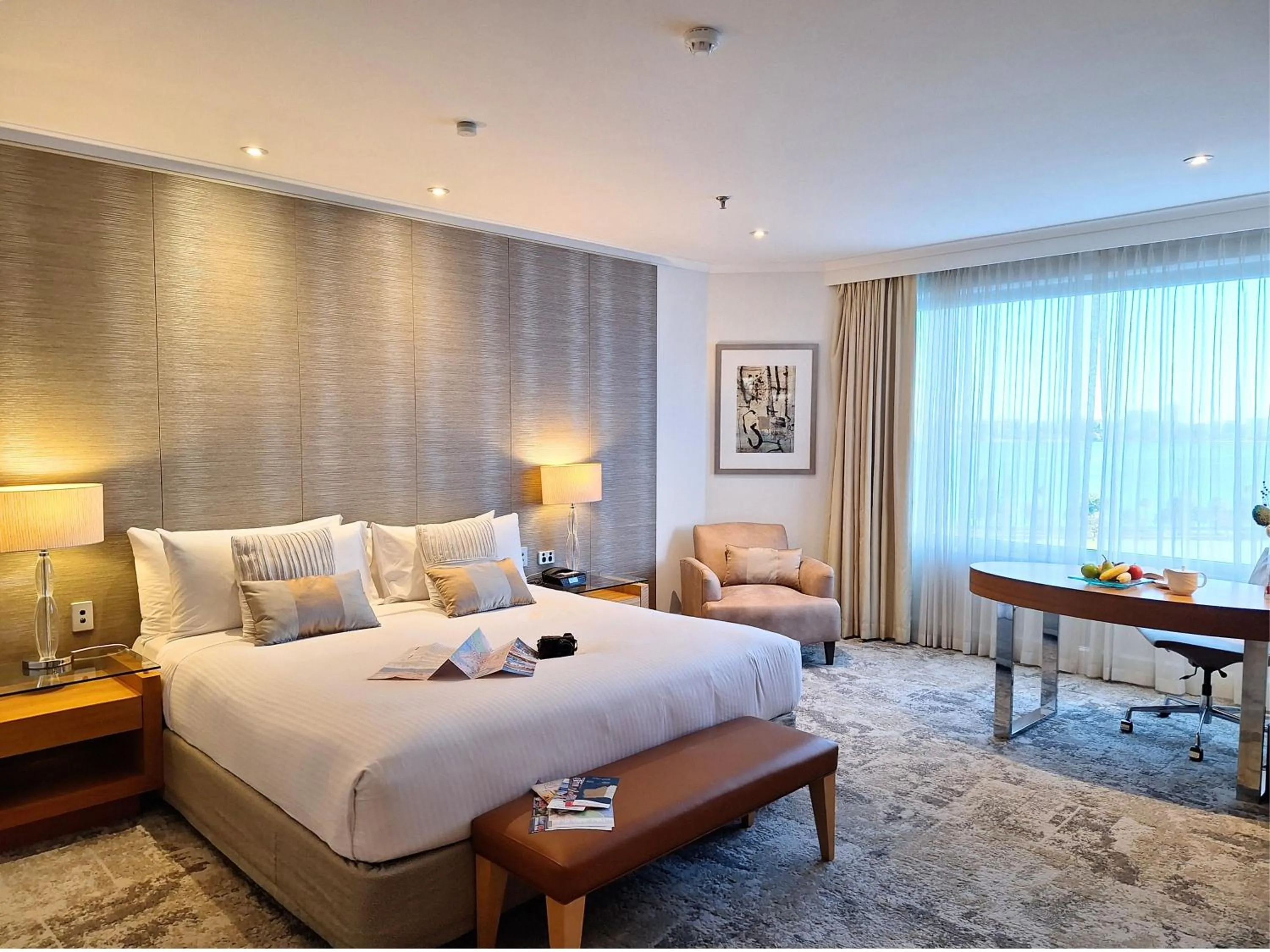 Bed in Hyatt Regency Perth