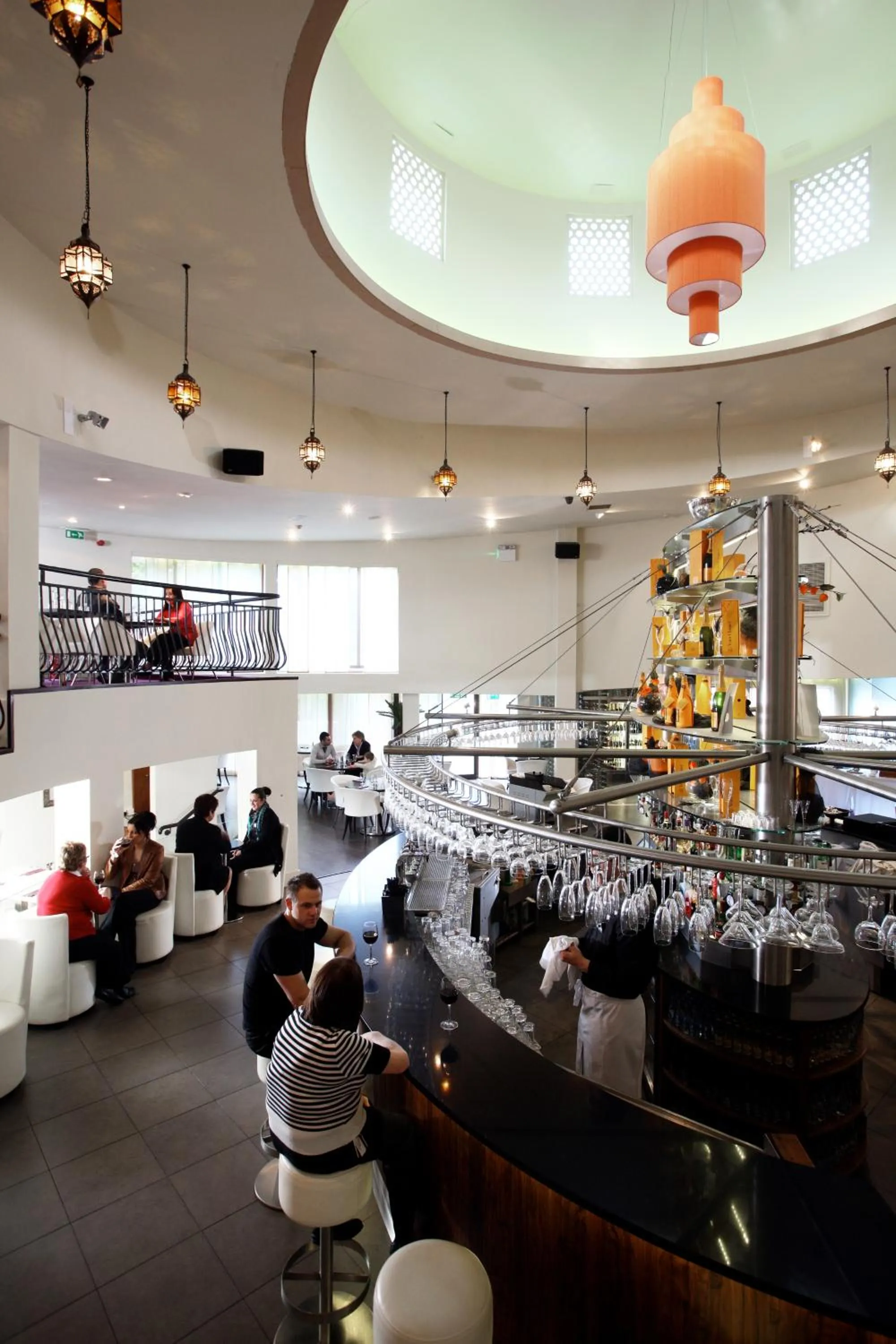 People in Waterfoot Hotel