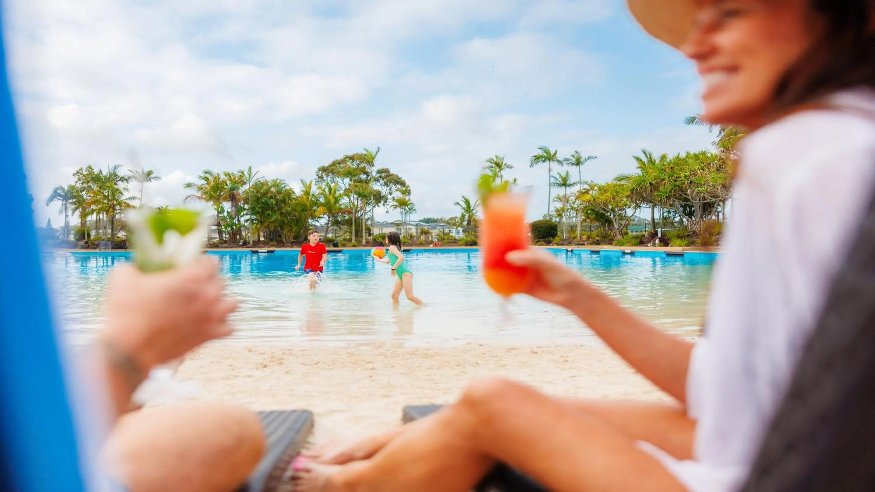 Swimming pool in InterContinental Sanctuary Cove Resort by IHG