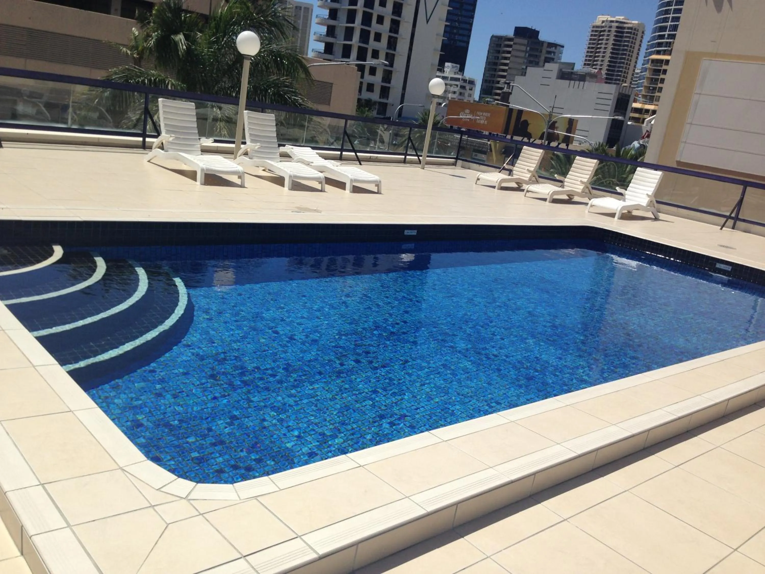Swimming pool in Centrepoint Resort