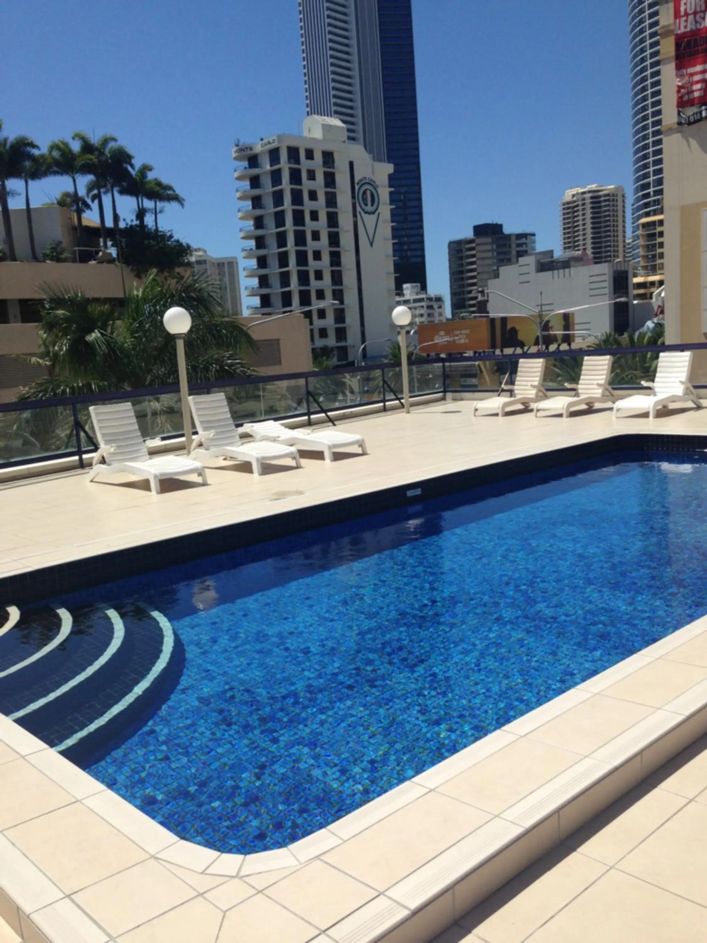 Swimming pool in Centrepoint Resort
