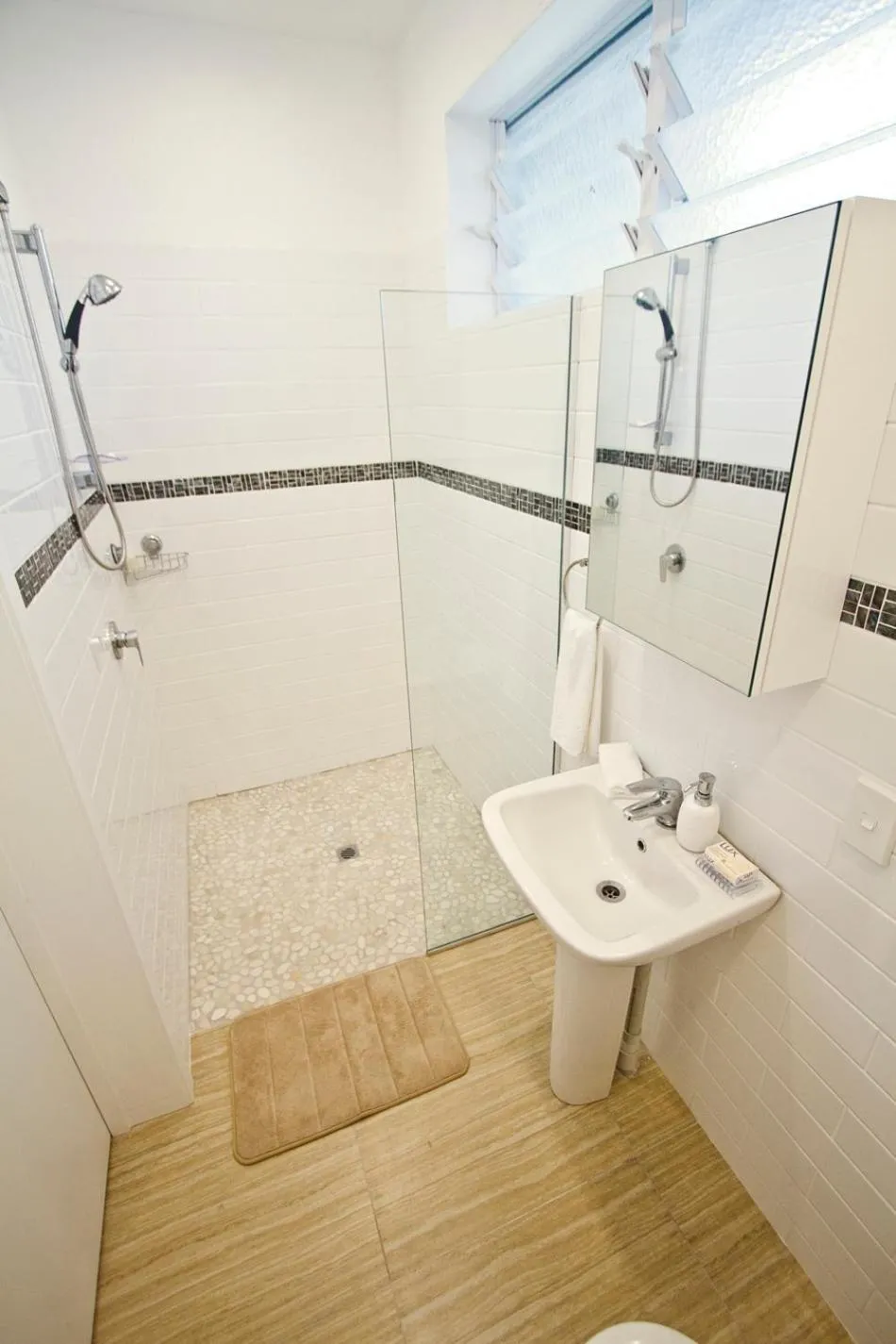 Shower in Seaside Beachfront Villas Rarotonga