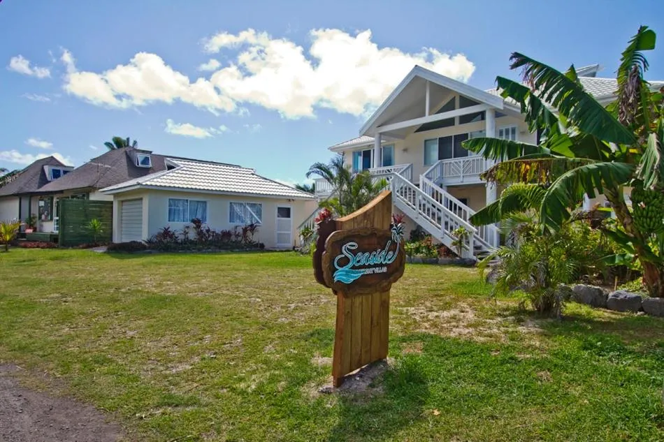 Property logo or sign in Seaside Beachfront Villas Rarotonga