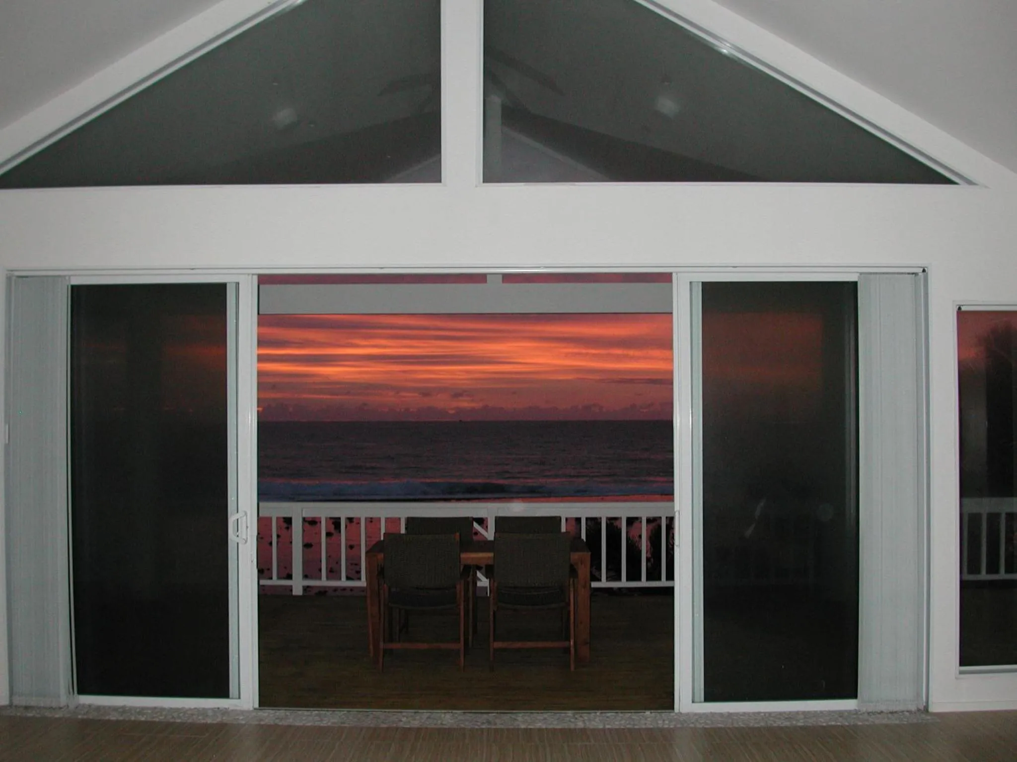 Balcony/Terrace in Seaside Beachfront Villas Rarotonga
