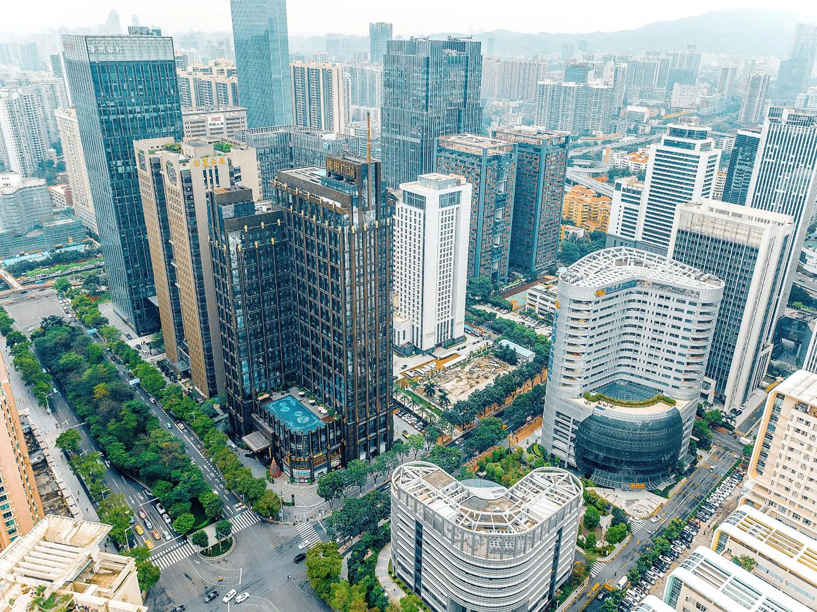 Bird's eye view in Vaperse Hotel Guangzhou Zhujiang New Town - Free Shuttle Bus During Canton Fair