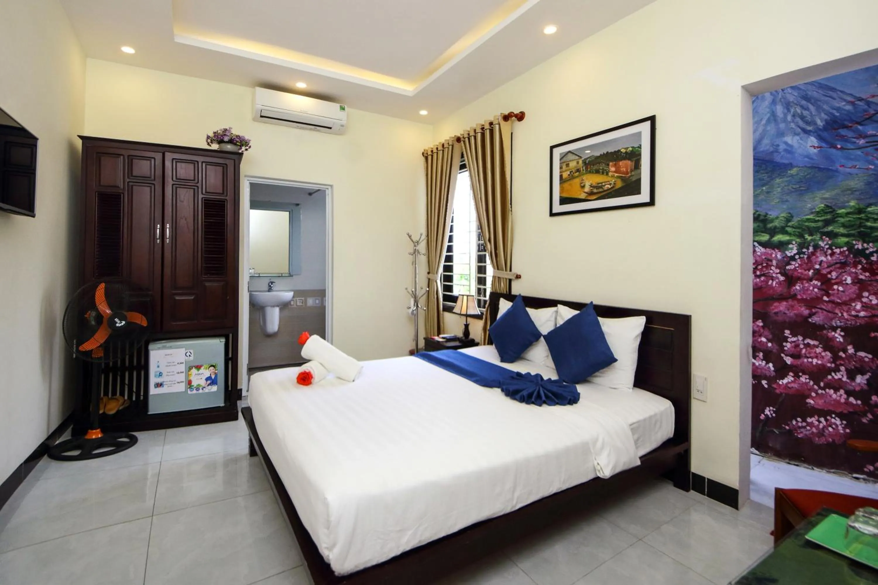 Day, Bed in Fireworks Homestay