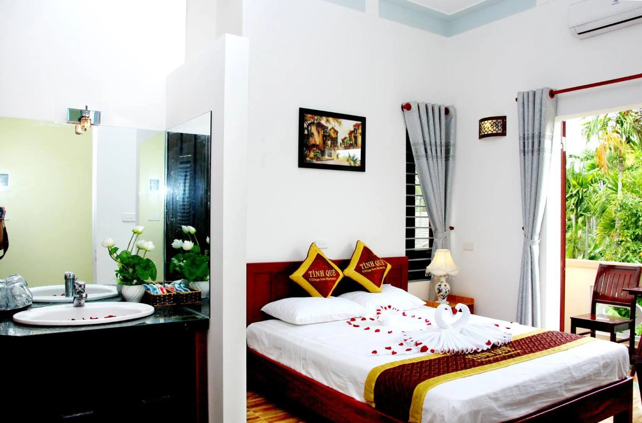 Garden view, Bed in Village Love Homestay