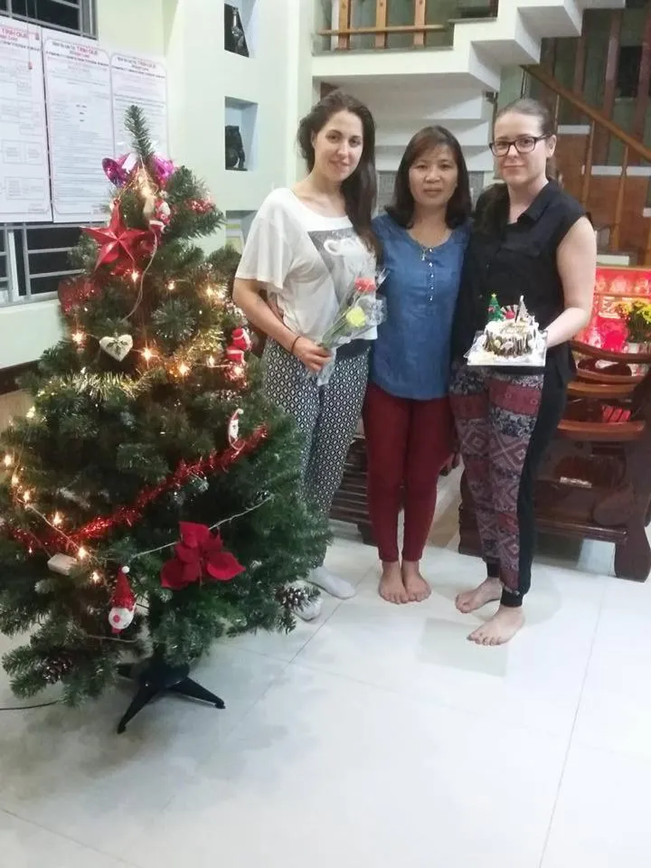 group of guests in Village Love Homestay