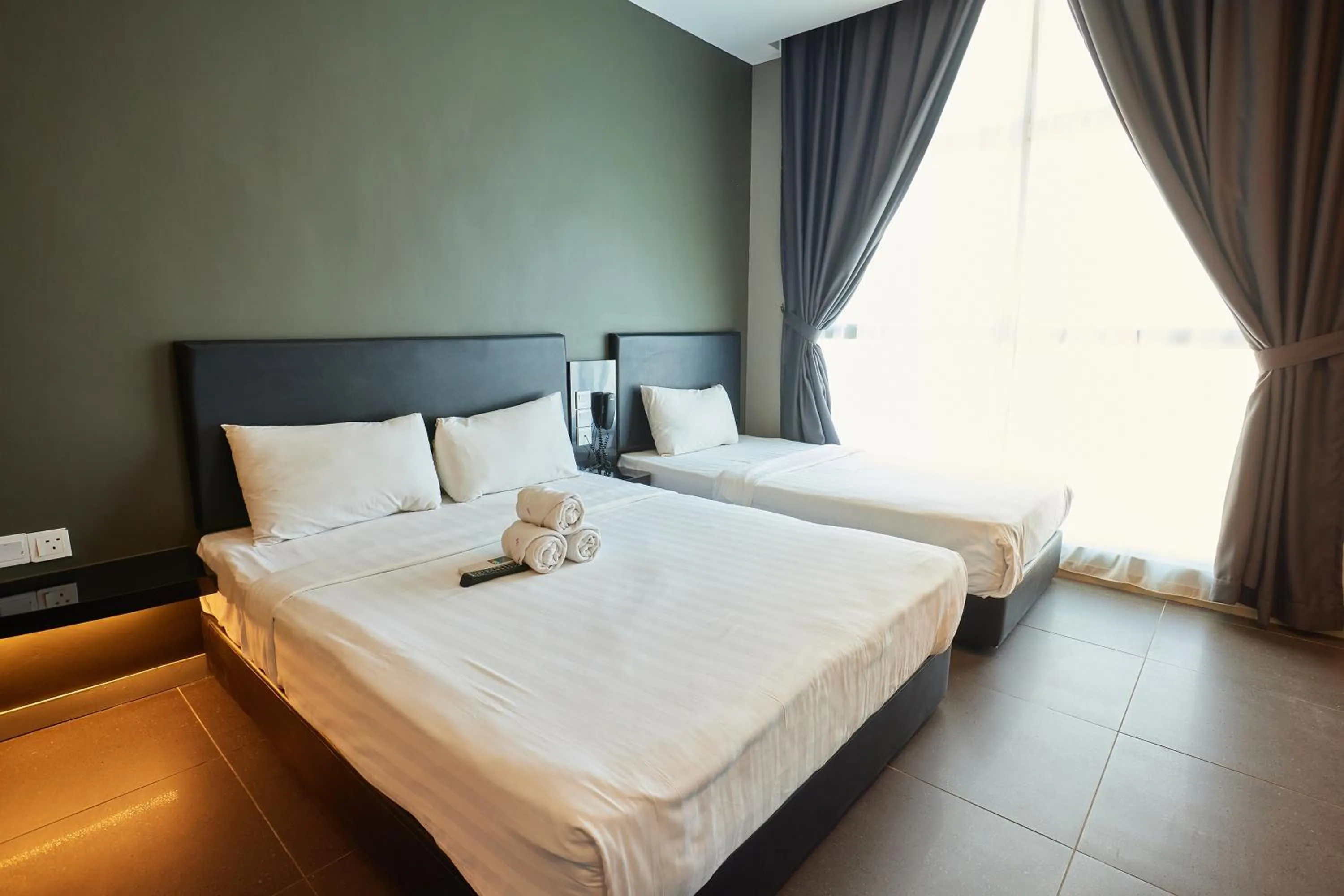 Bed in B&S Boutique Hotel