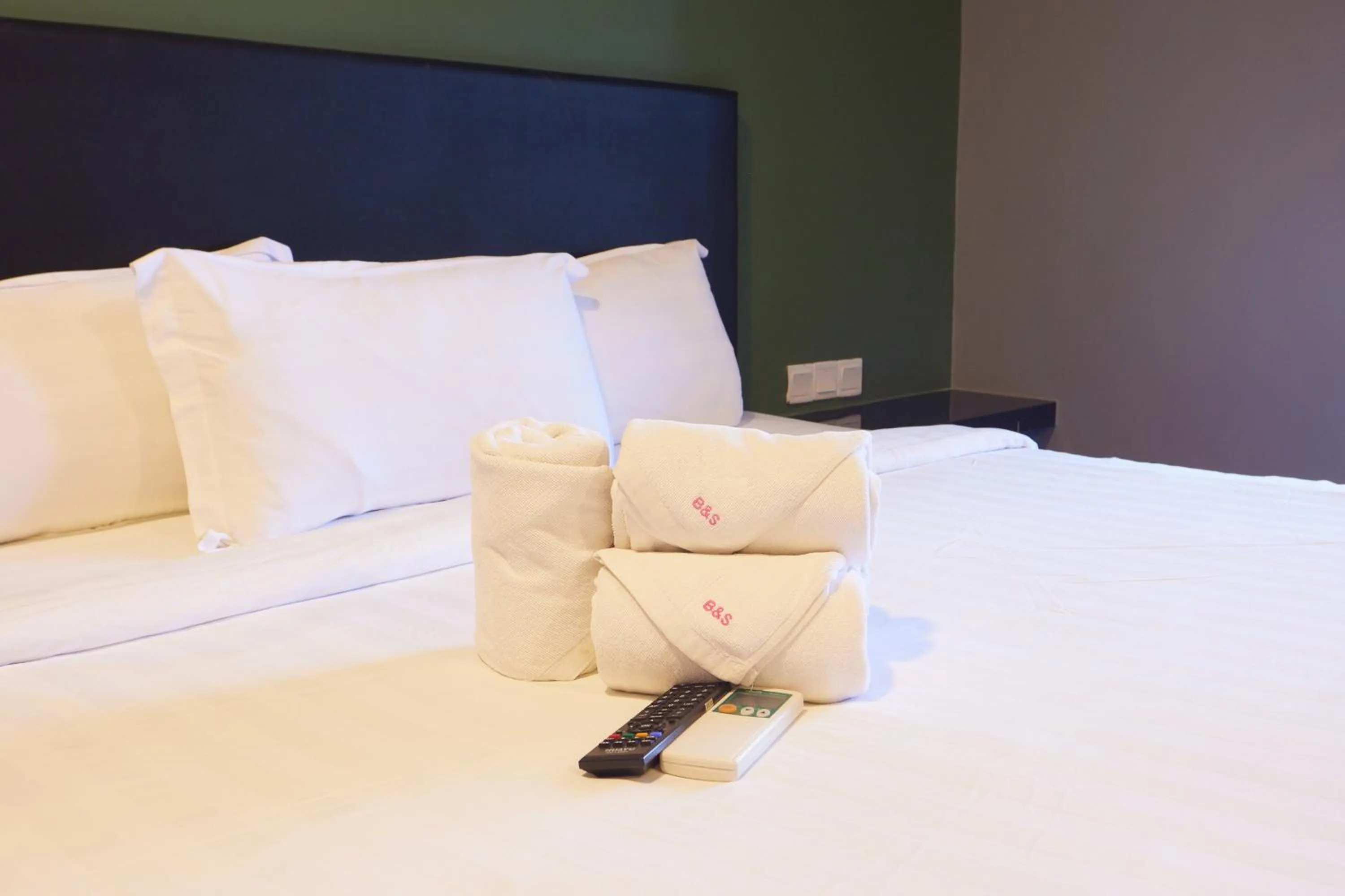 Bed in B&S Boutique Hotel