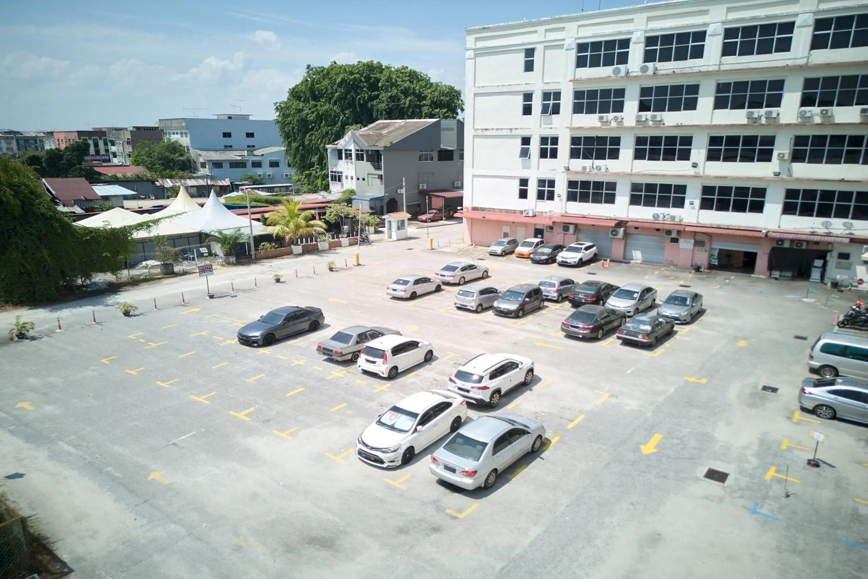 Property building in B&S Boutique Hotel