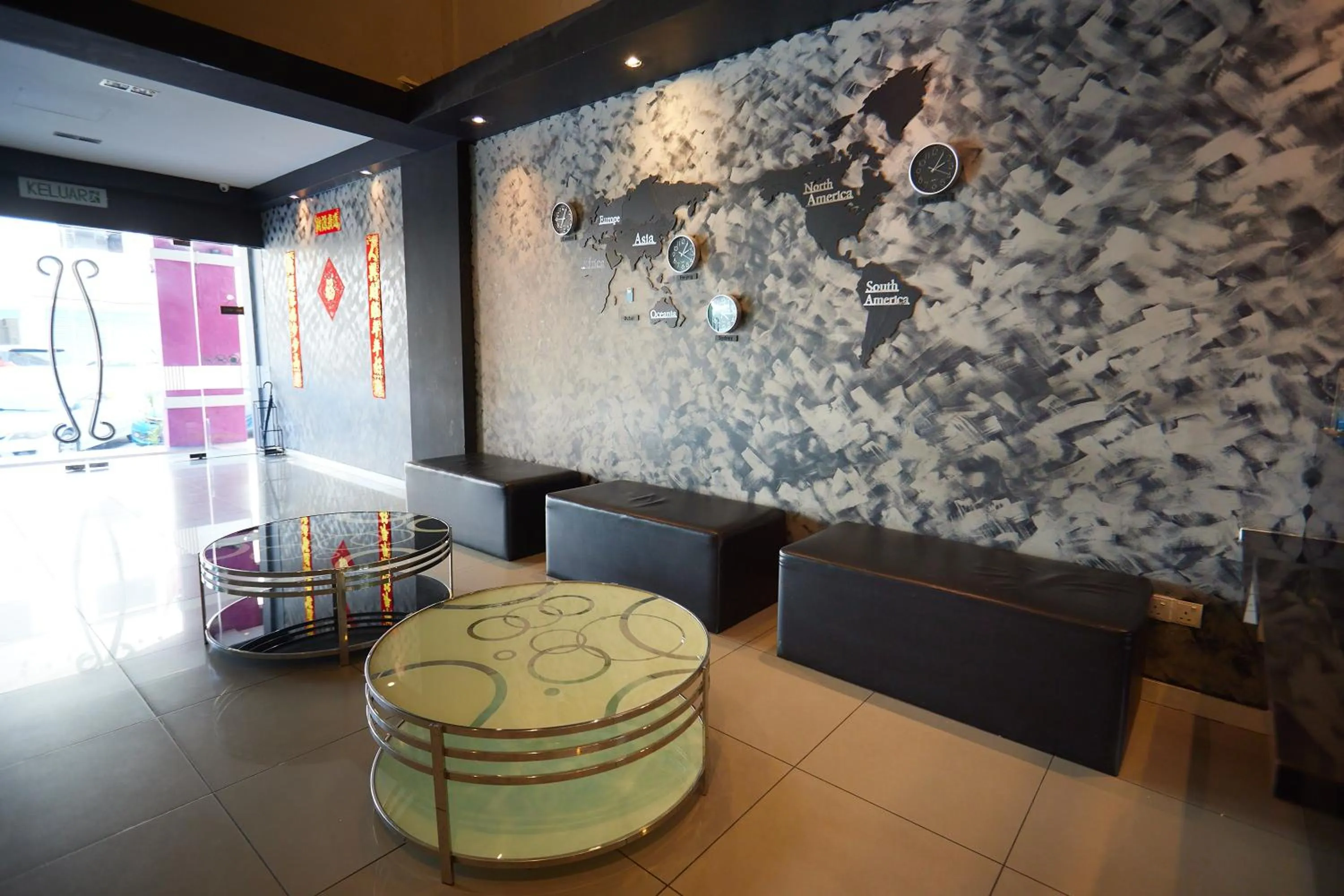 Lobby or reception in B&S Boutique Hotel