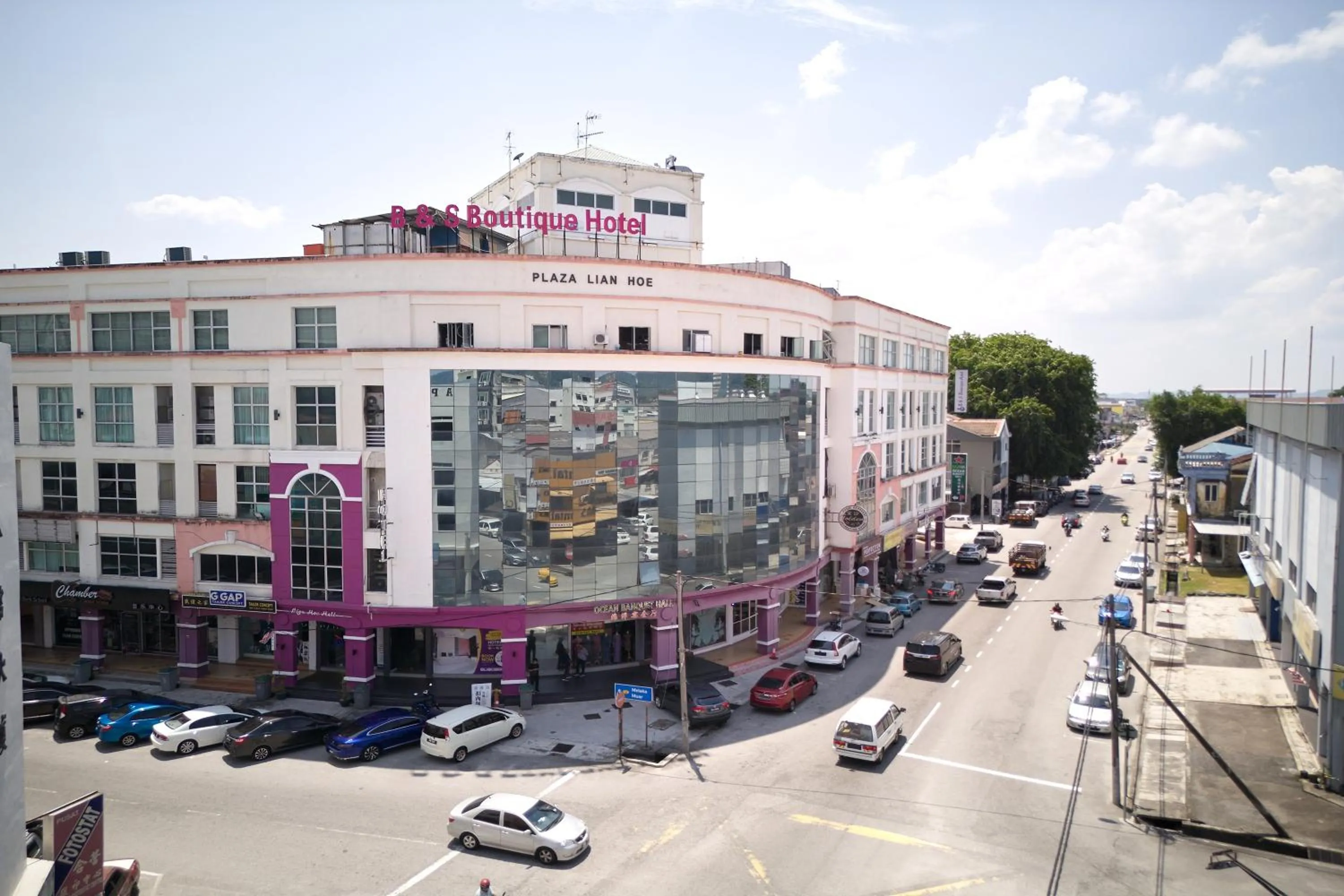 Property building in B&S Boutique Hotel