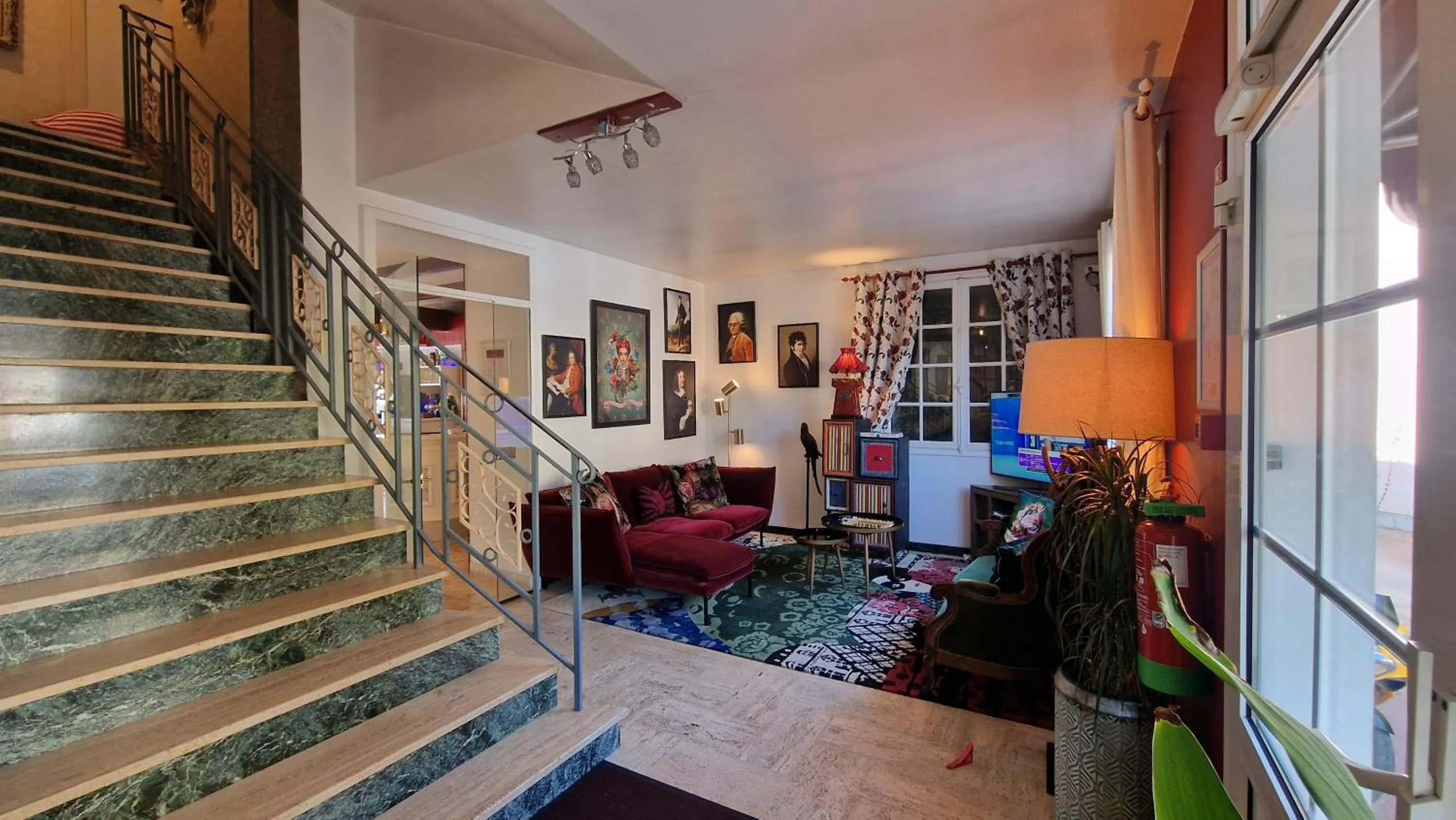 Living room in Hôtel Saint Jacques