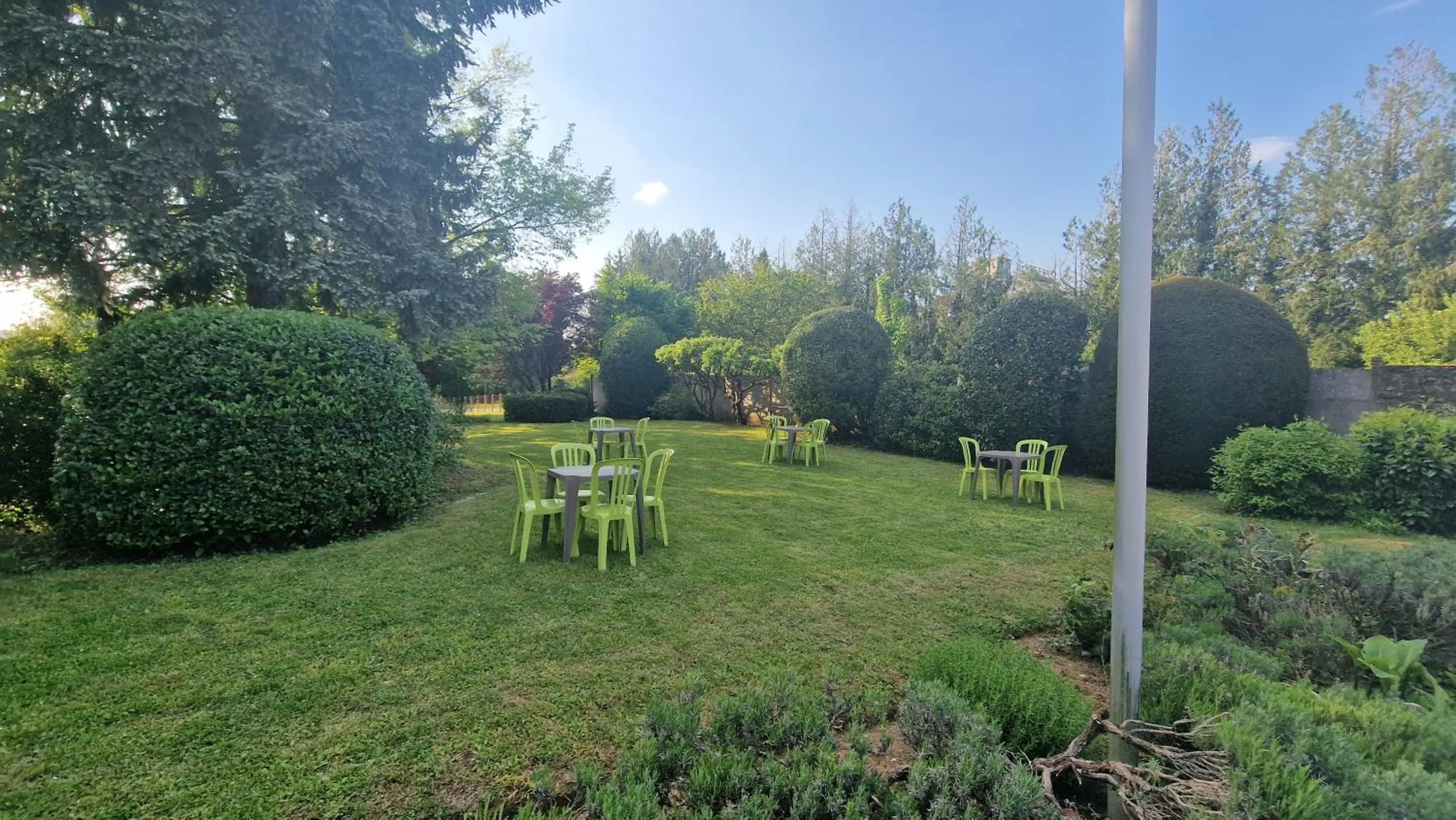 Garden in Hôtel Saint Jacques