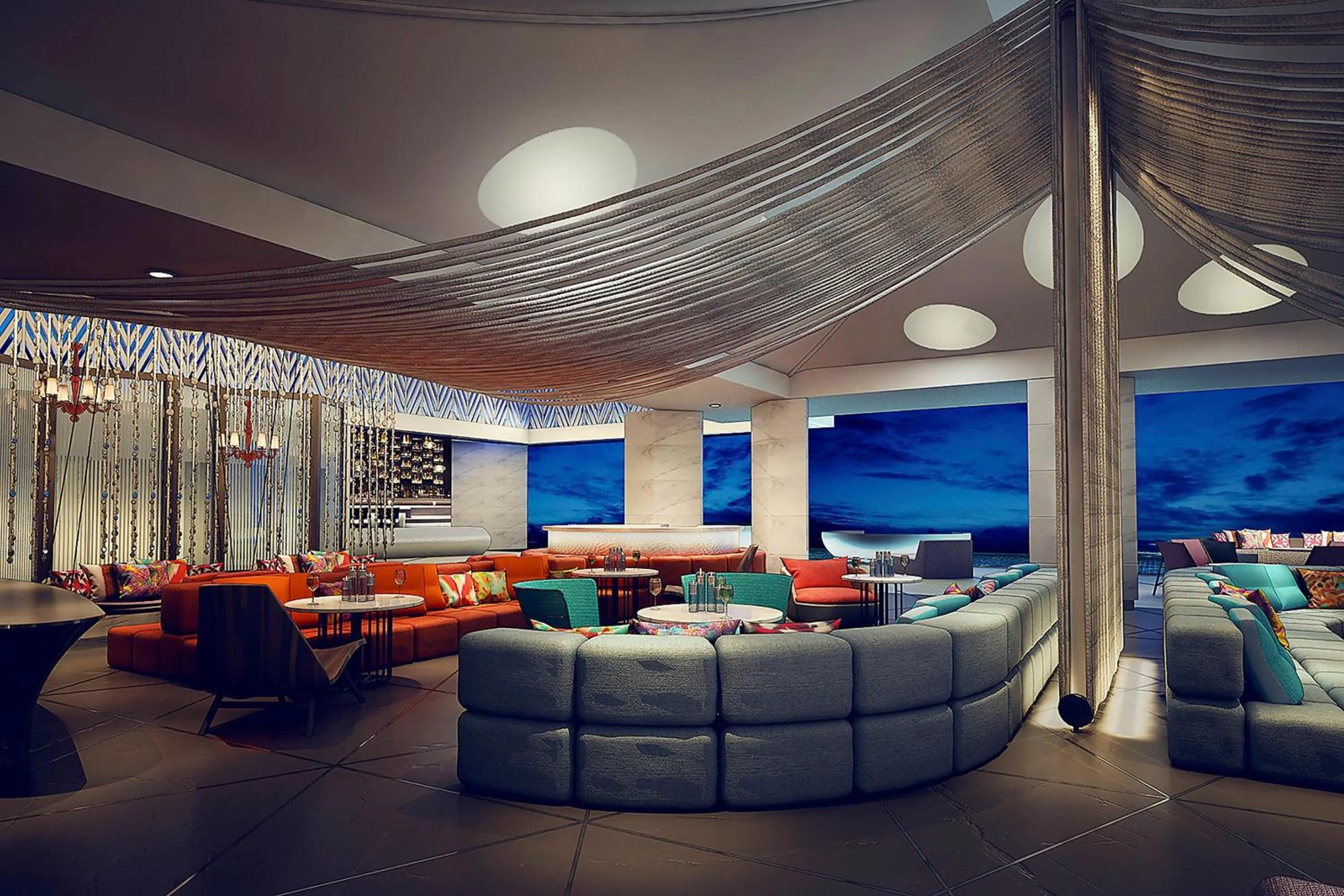 Living room in W Goa