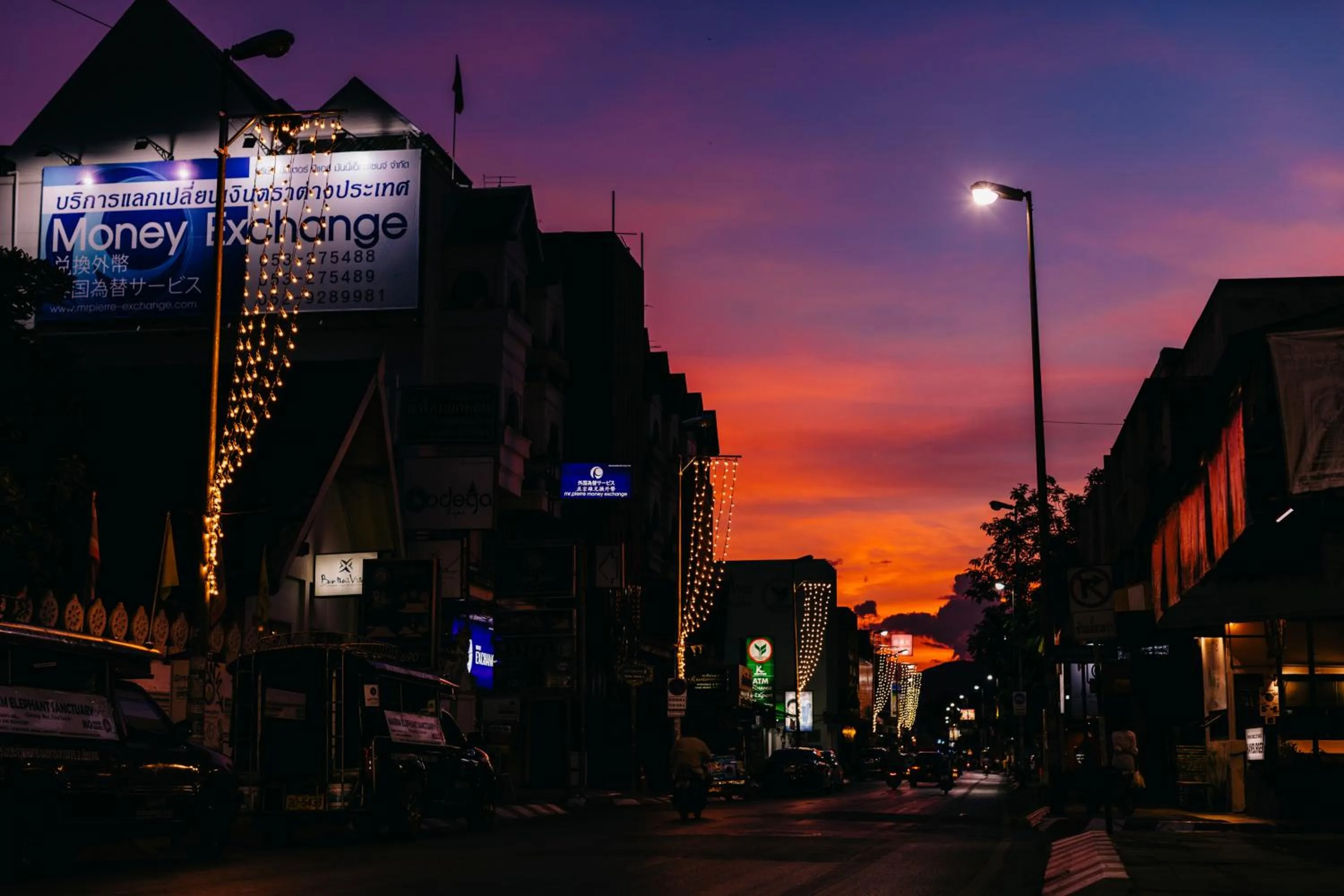 Sunset in Ban Chang Tong