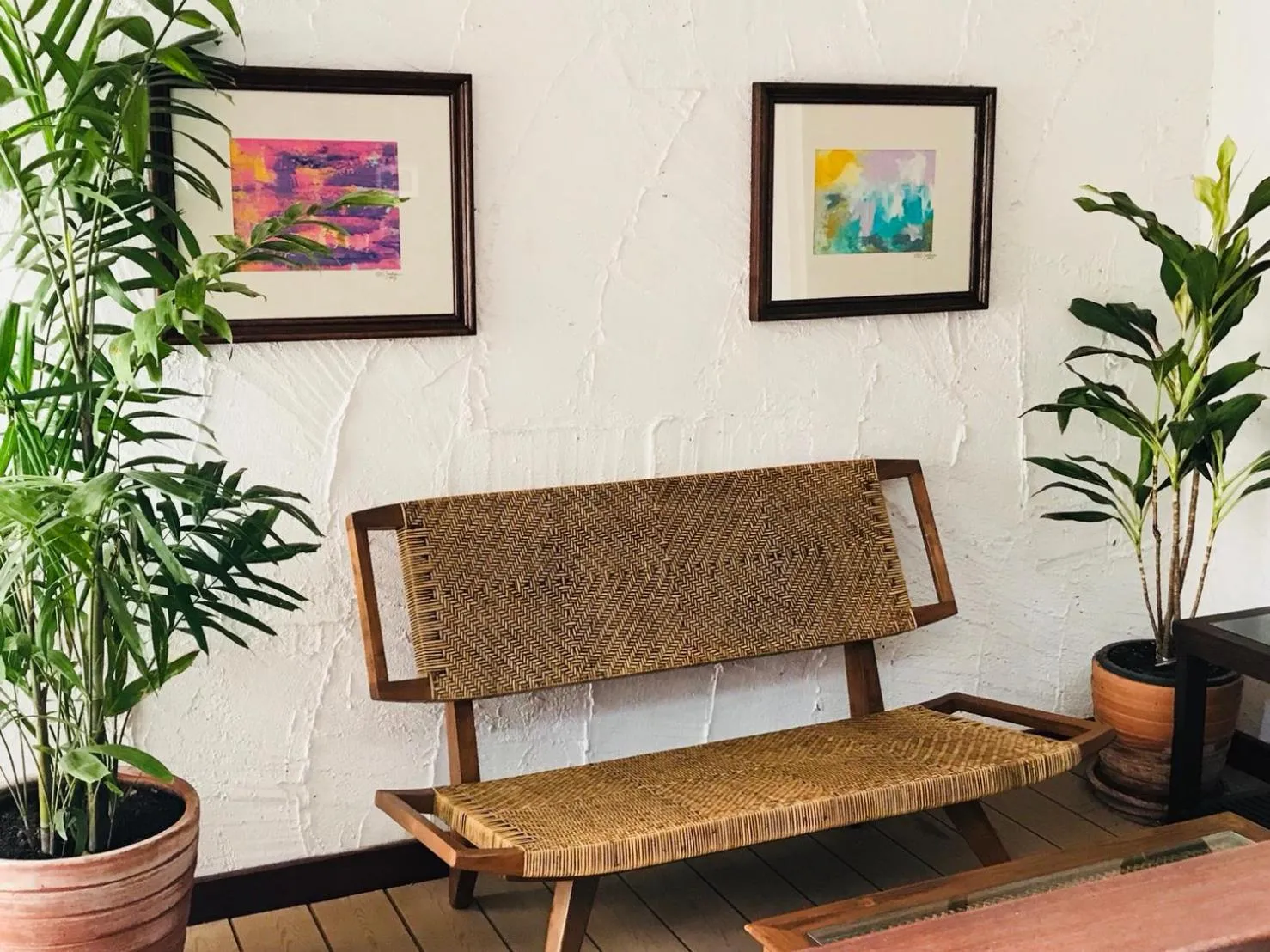 Seating area in Ban Chang Tong