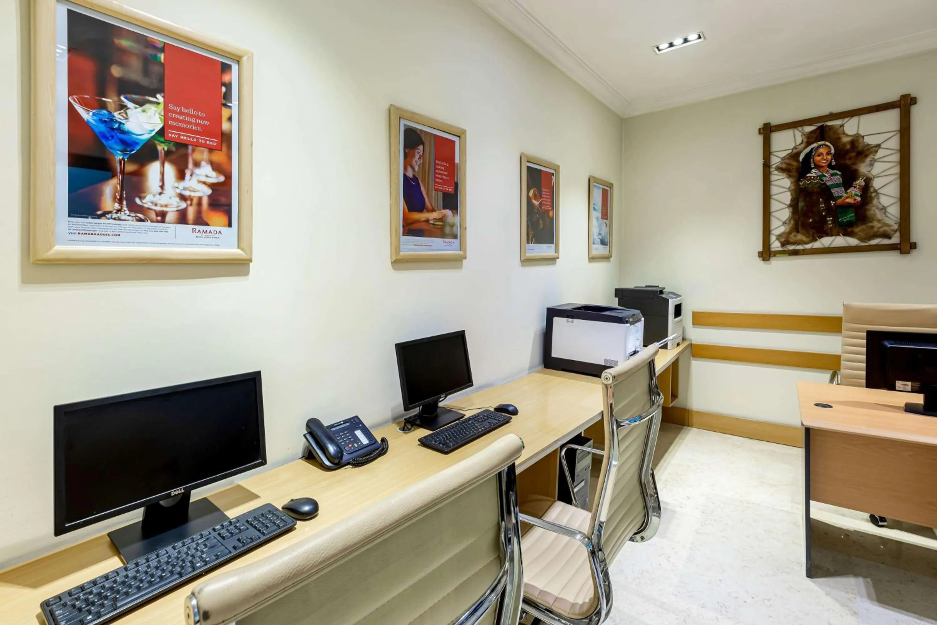 On site in Ramada Addis, Addis Ababa