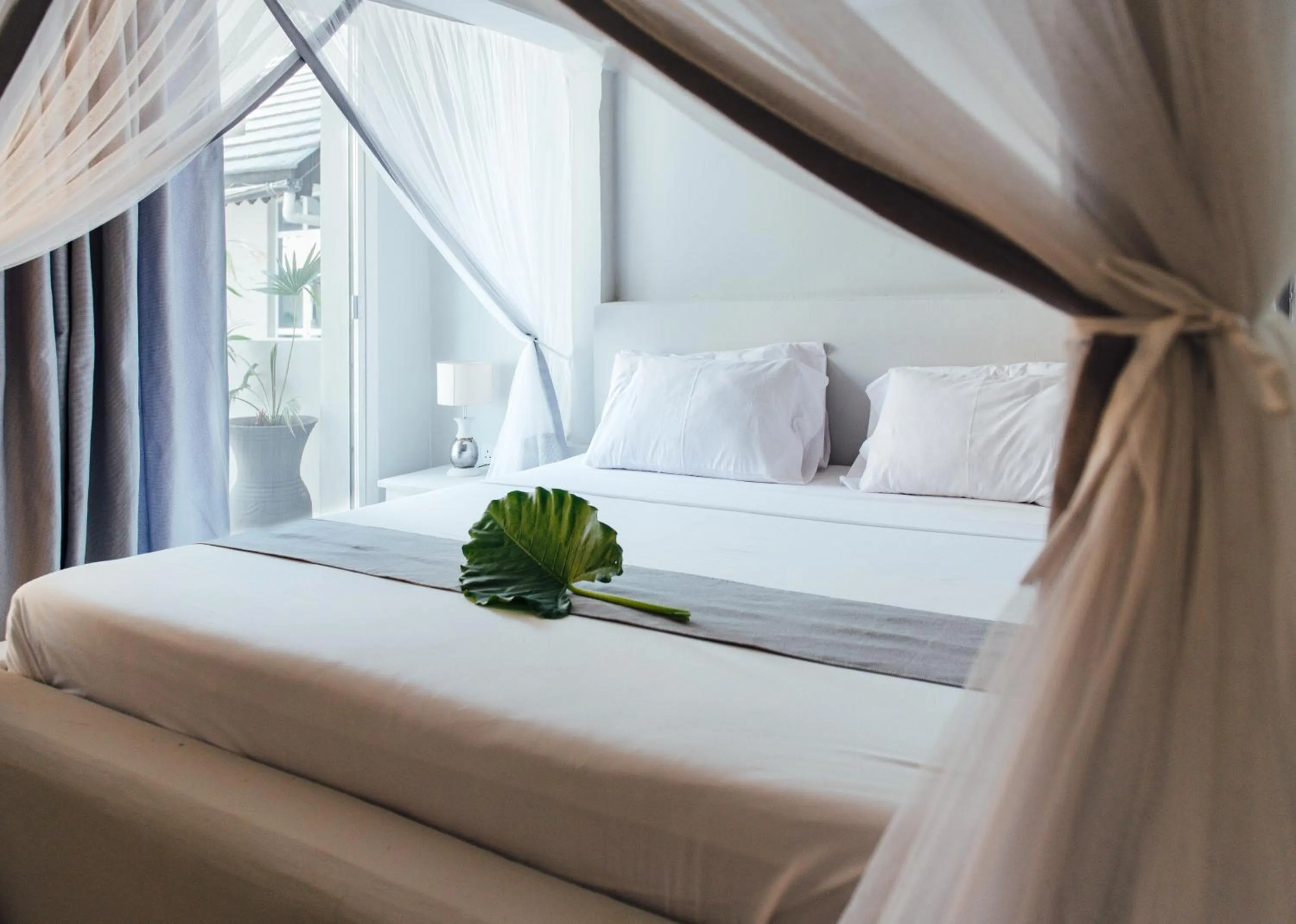 Shower, Bed in Paje Beach Apartments & Hotel