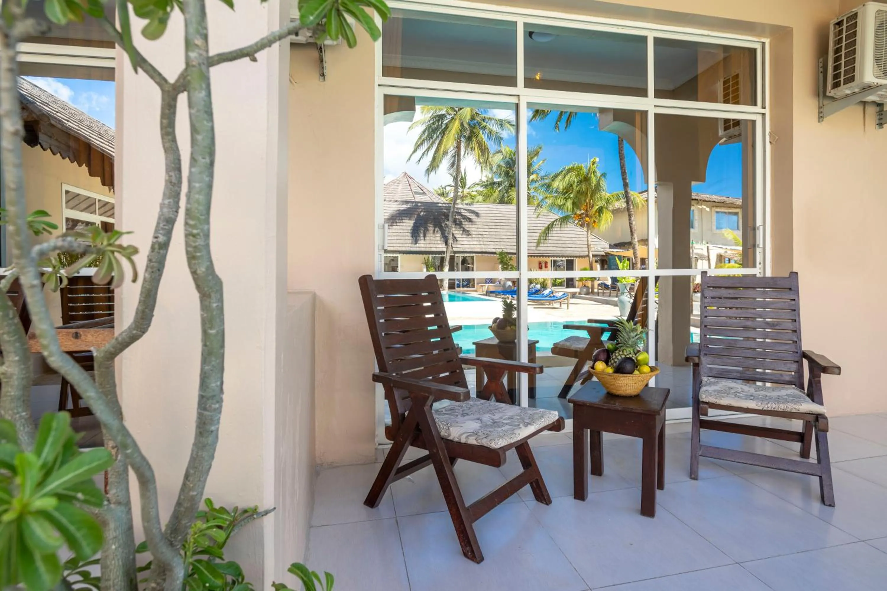 Balcony/Terrace in Paje Beach Apartments & Hotel