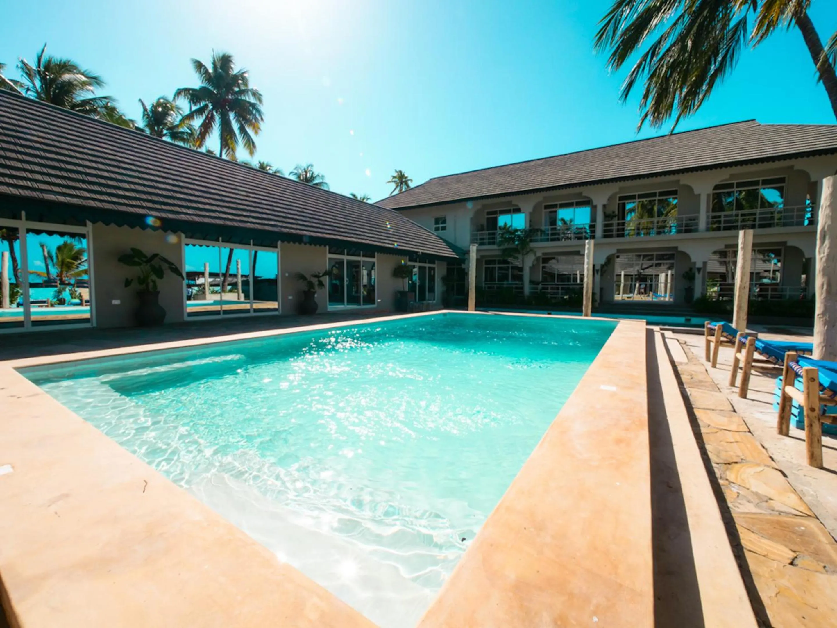 Property building in Paje Beach Apartments & Hotel