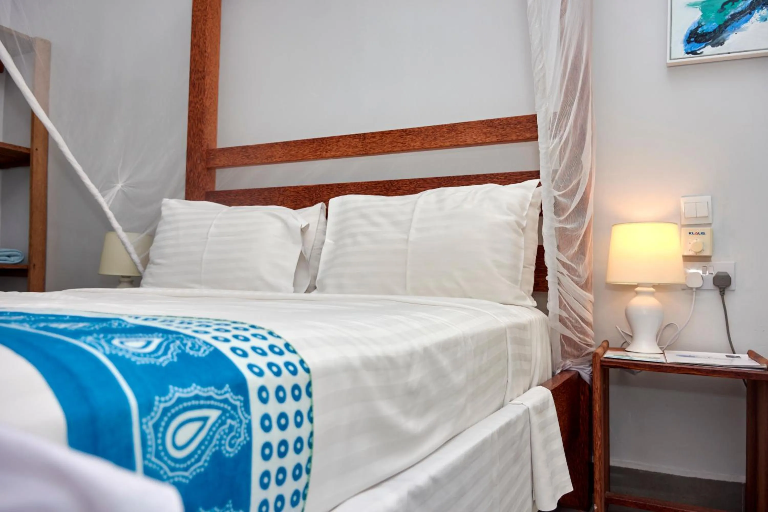Bedroom, Bed in Paje Beach Apartments & Hotel
