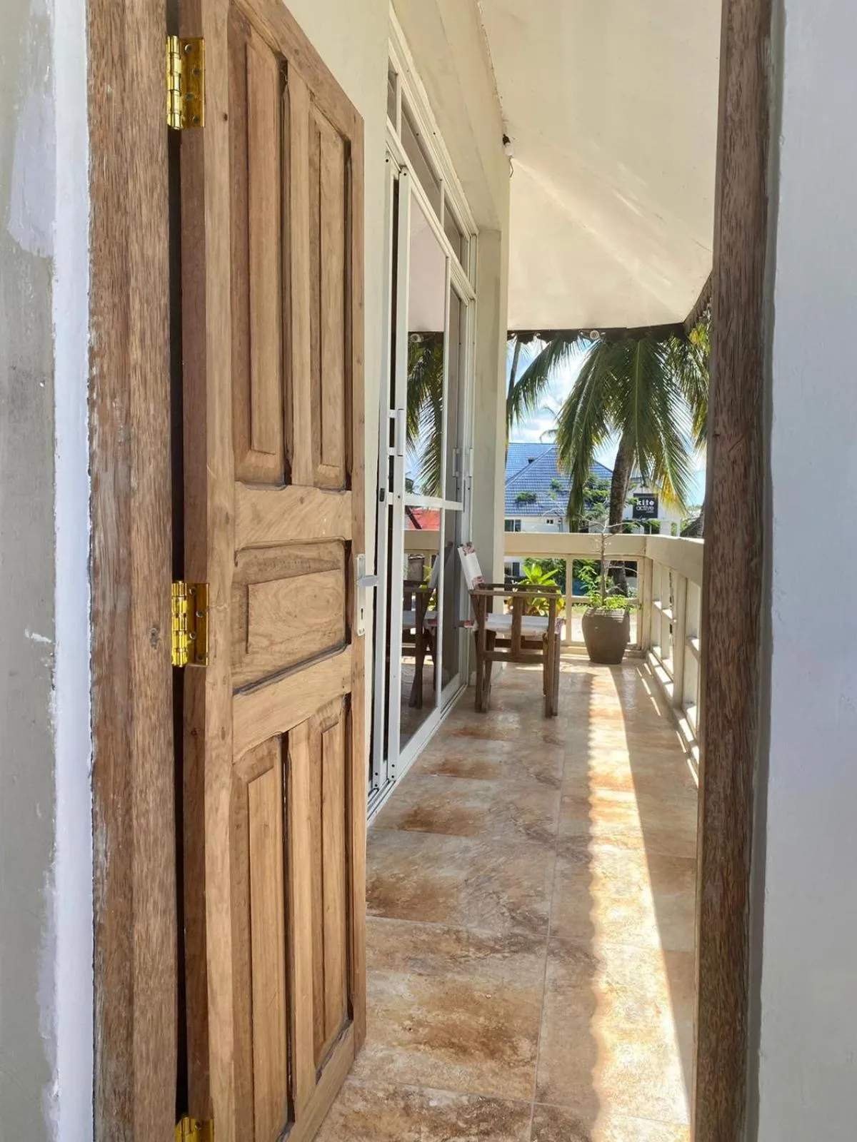 Balcony/Terrace in Paje Beach Apartments & Hotel