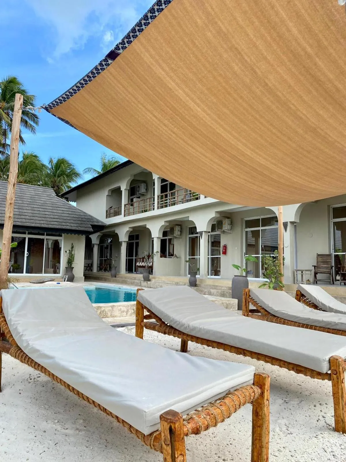 Swimming pool in Paje Beach Apartments & Hotel