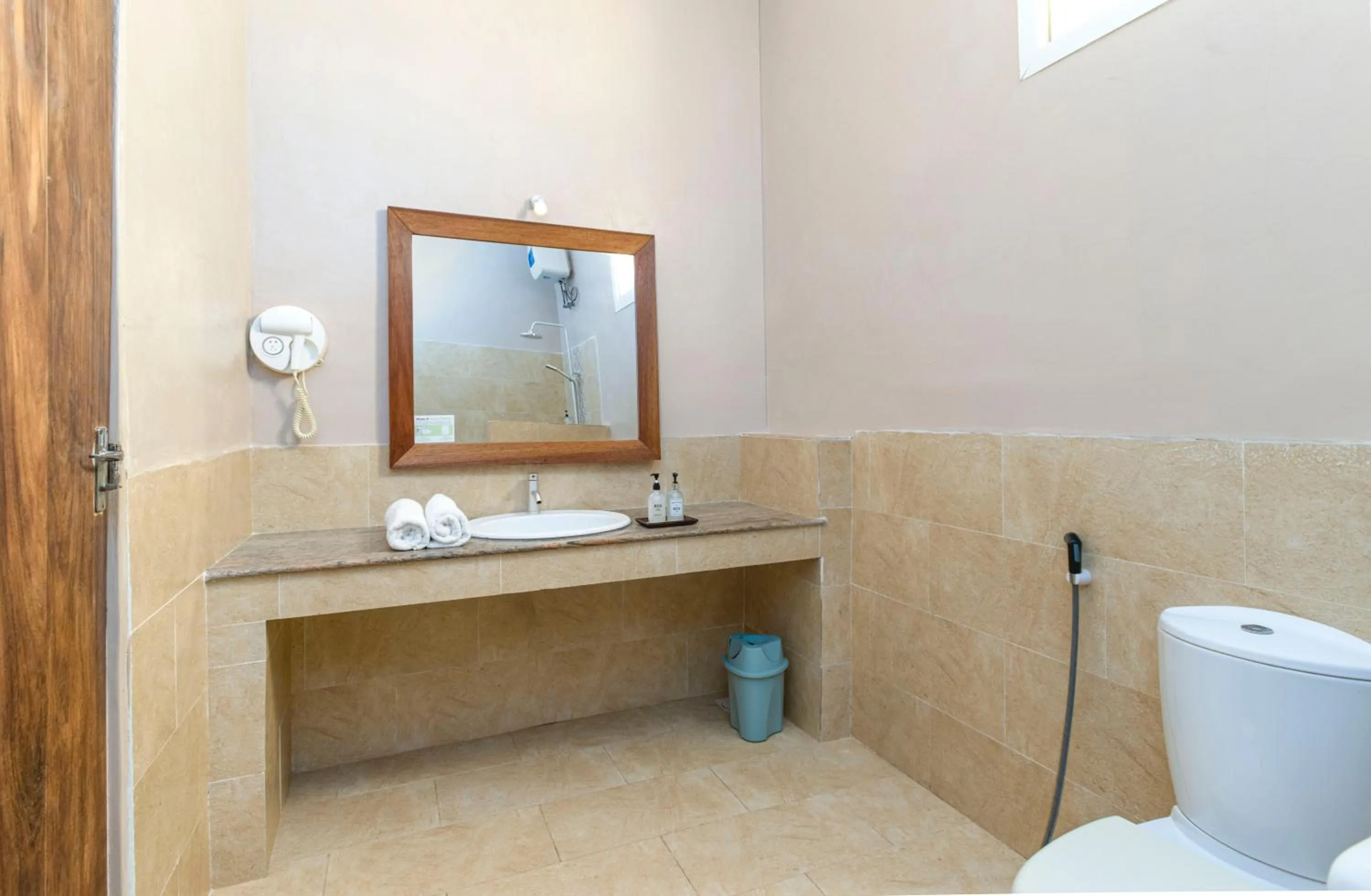 Toilet in Paje Beach Apartments & Hotel