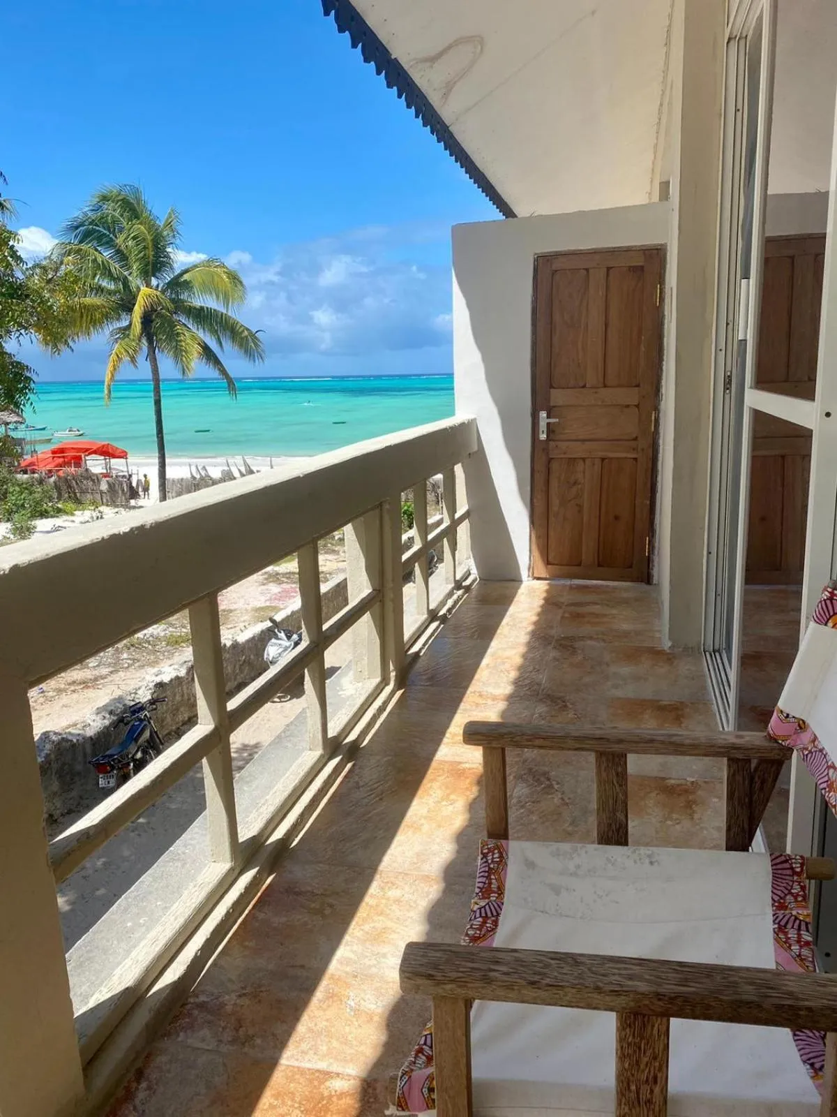 Balcony/Terrace in Paje Beach Apartments & Hotel