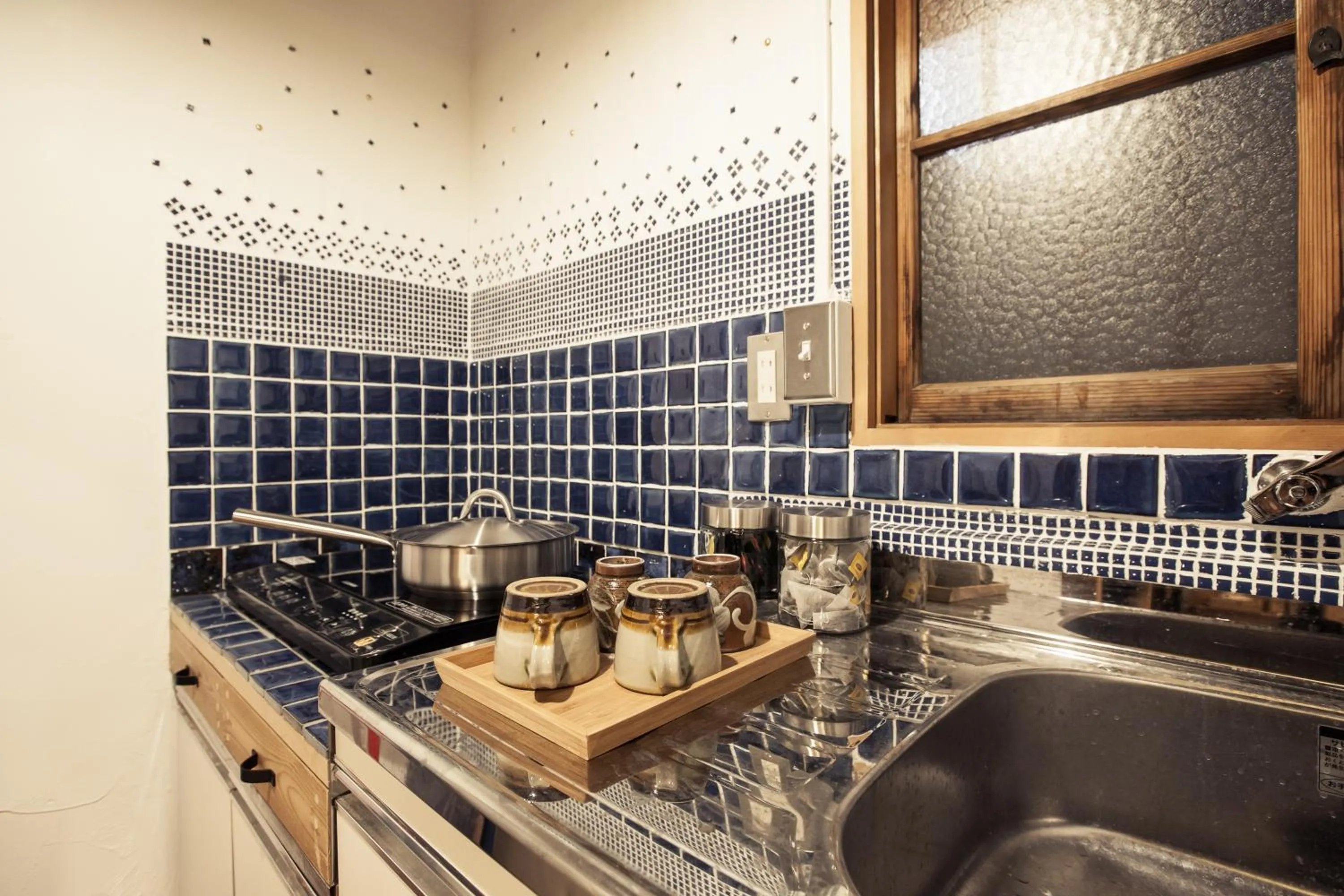 Kitchen or kitchenette in Araiya Tokyo -Private Townhouse-