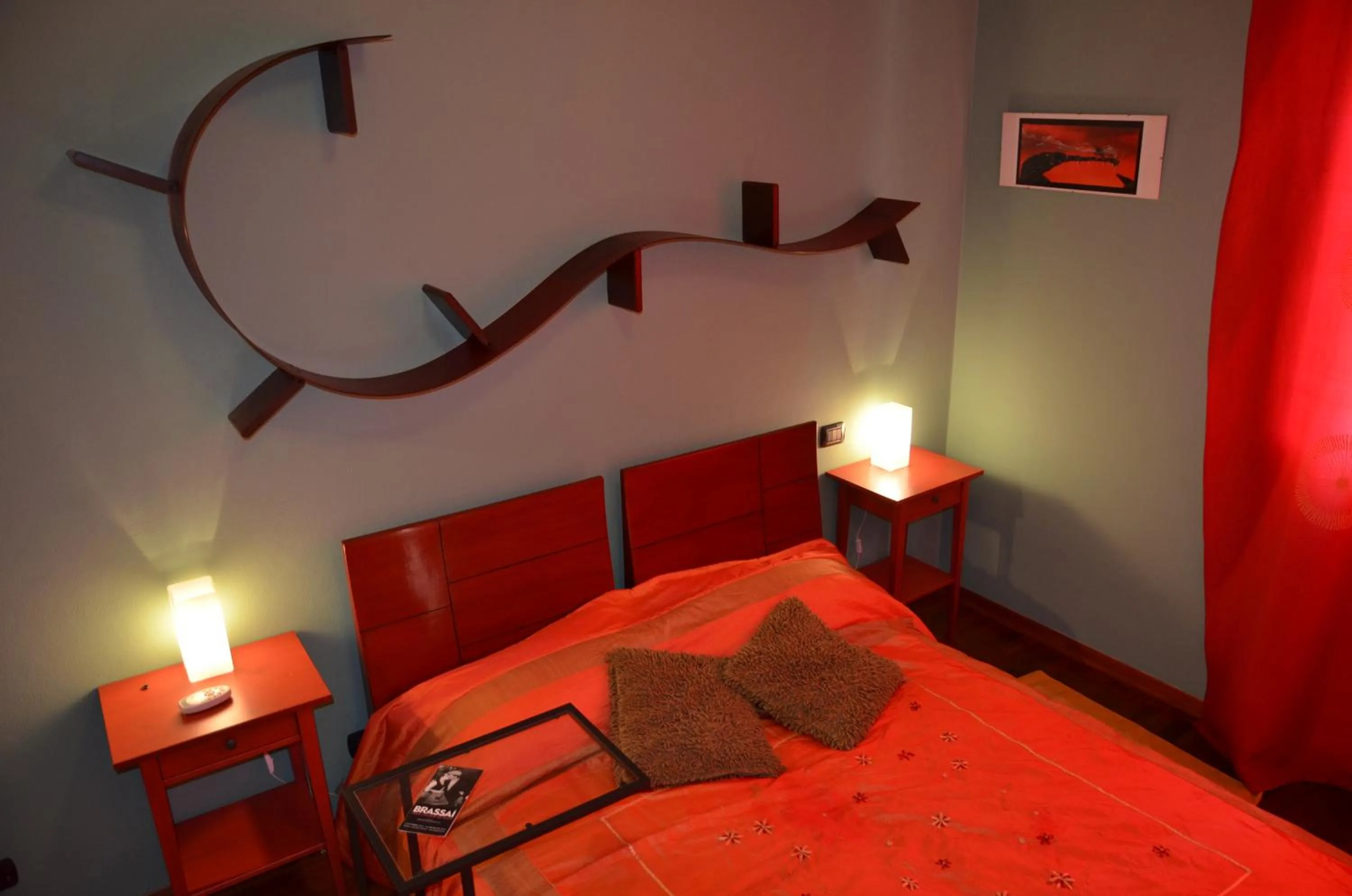 Photo of the whole room, Bed in La Casetta