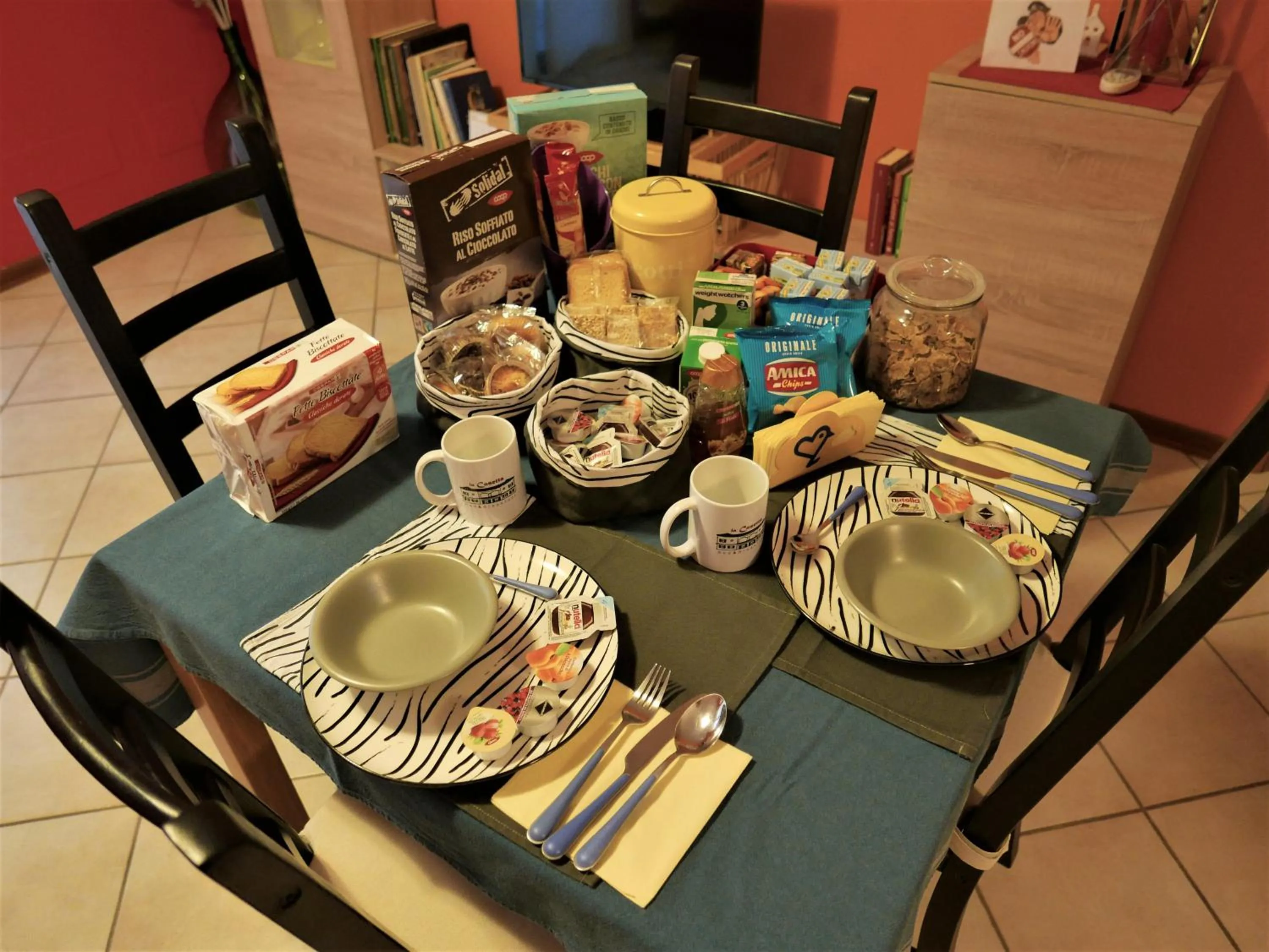 Breakfast in La Casetta