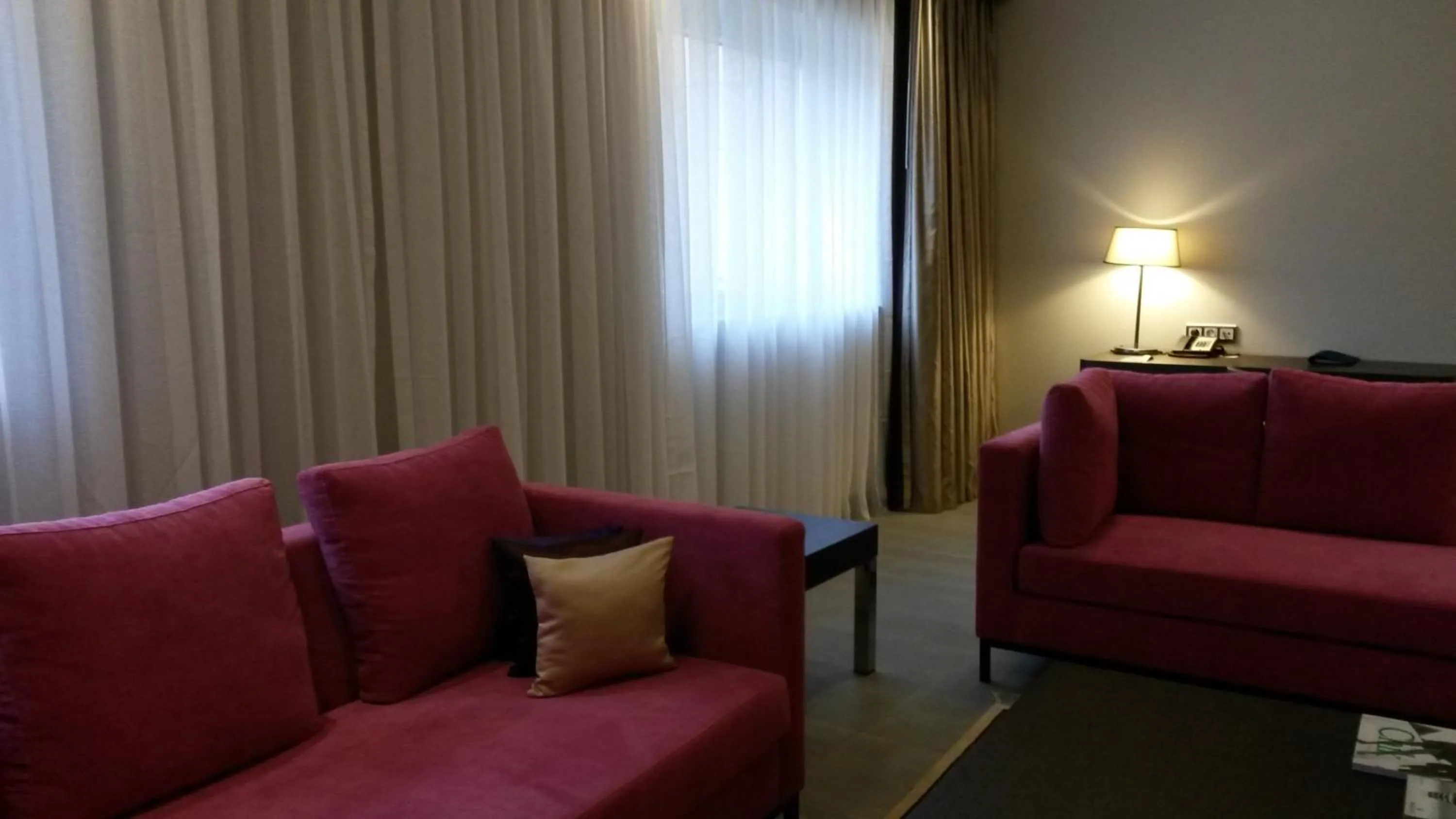 Living room in Radisson Blu Hotel, Abidjan Airport